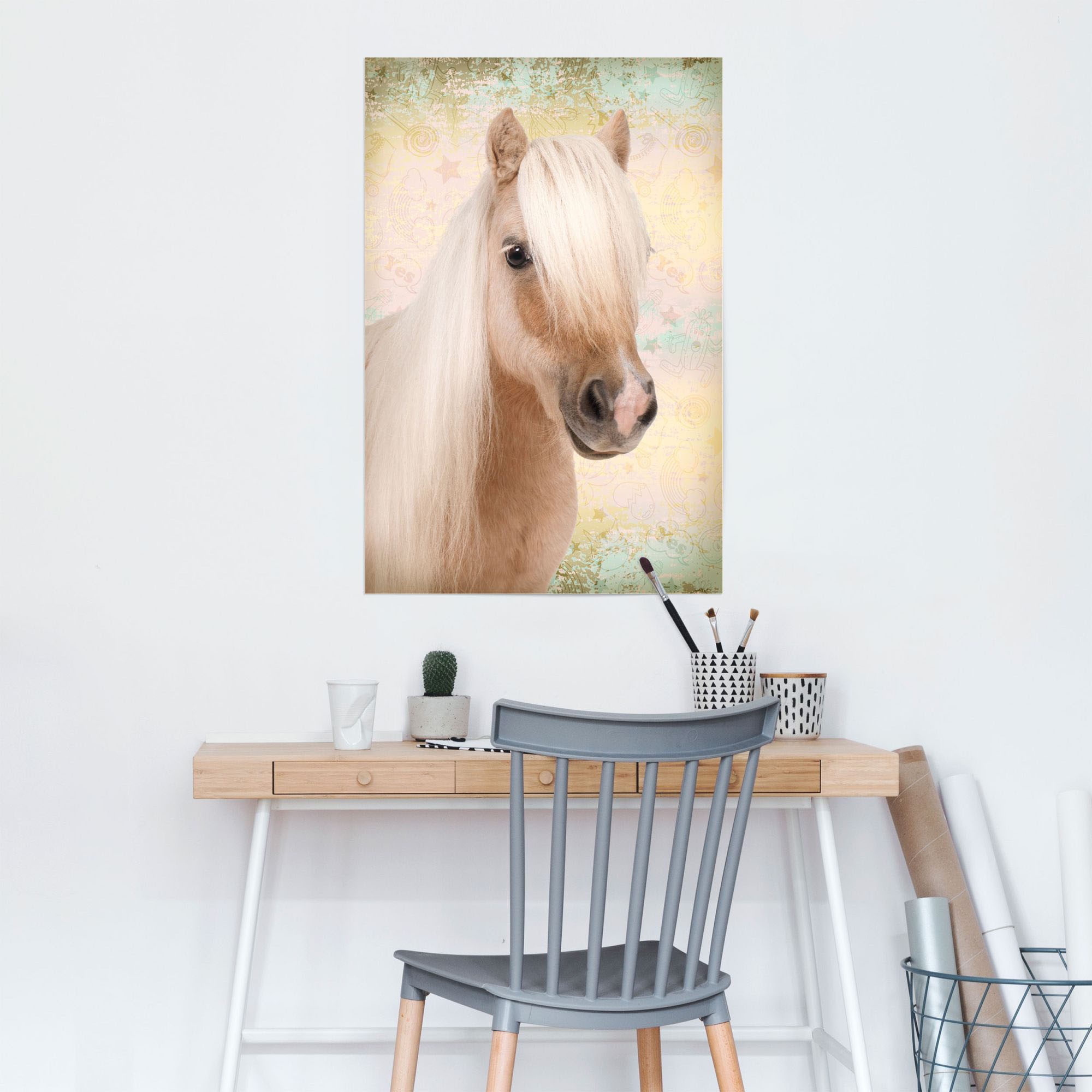 Reinders Poster "Pony Liebe" 1 Stk. tlg. günstig online kaufen