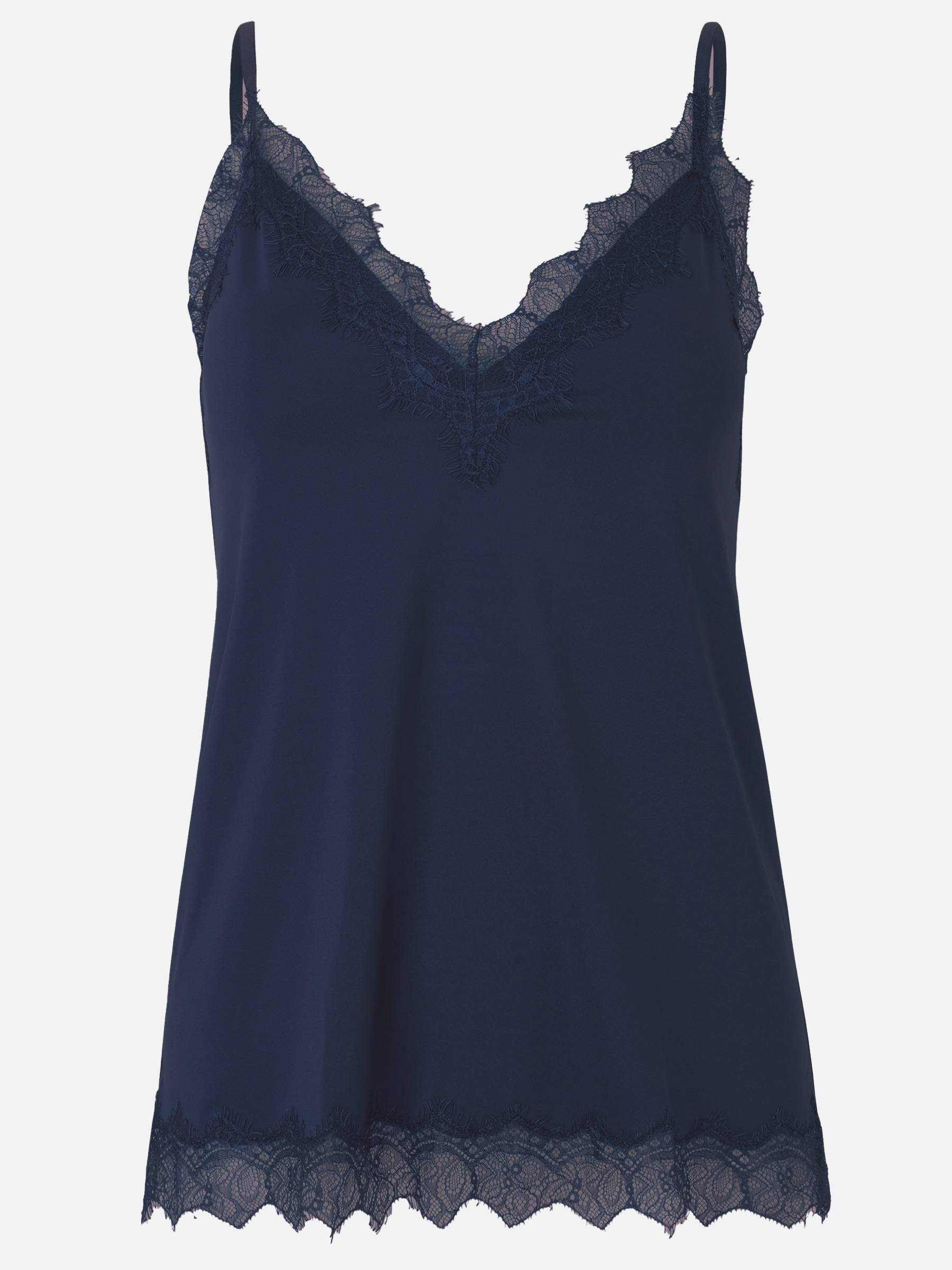 rosemunde Unterhemd "Billie Strap Top", wunderschöner Vintage-Spitzenbesatz günstig online kaufen