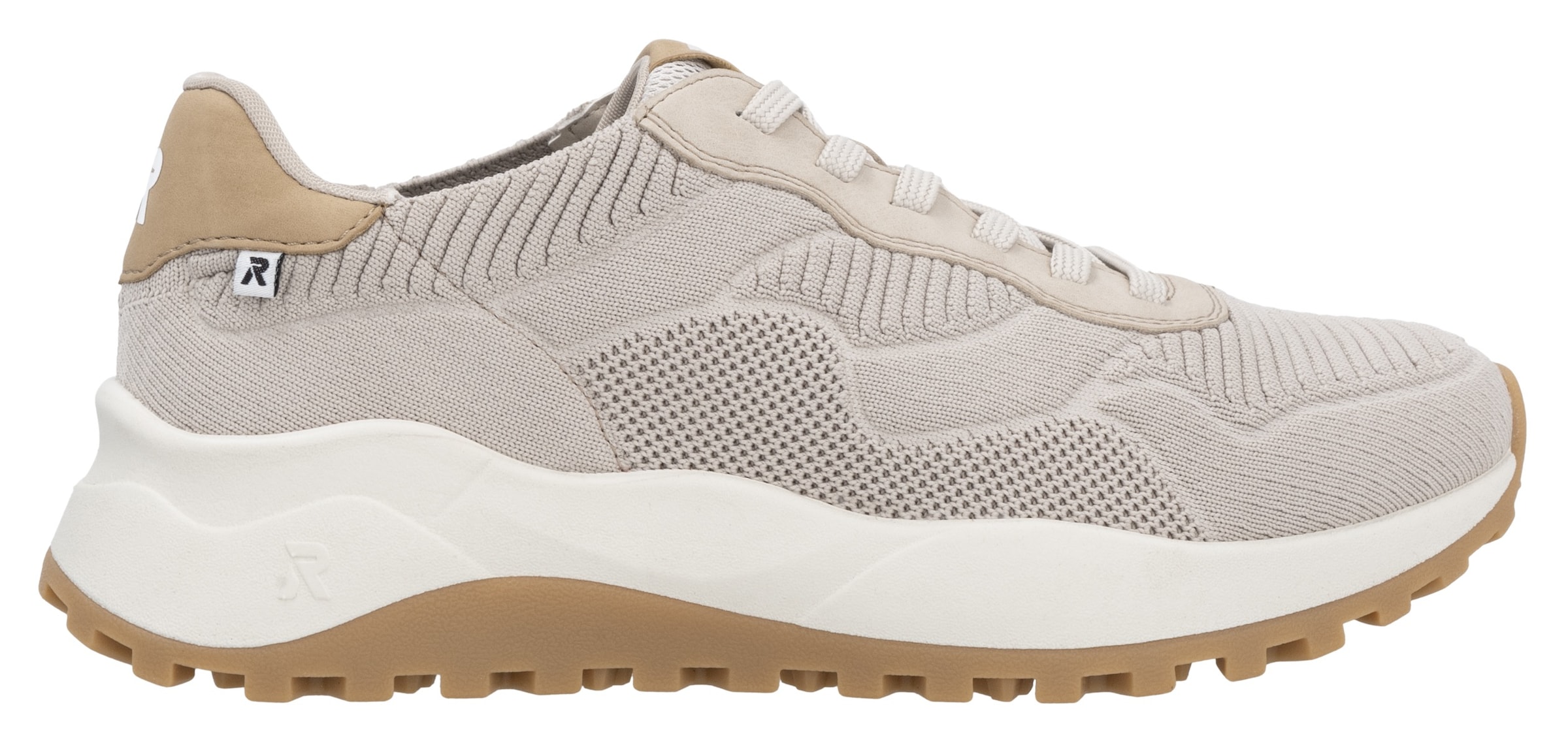 RIEKER Sport Sneaker, Schnürschuh, Sport-Sneaker für Maschinenwäsche geeignet