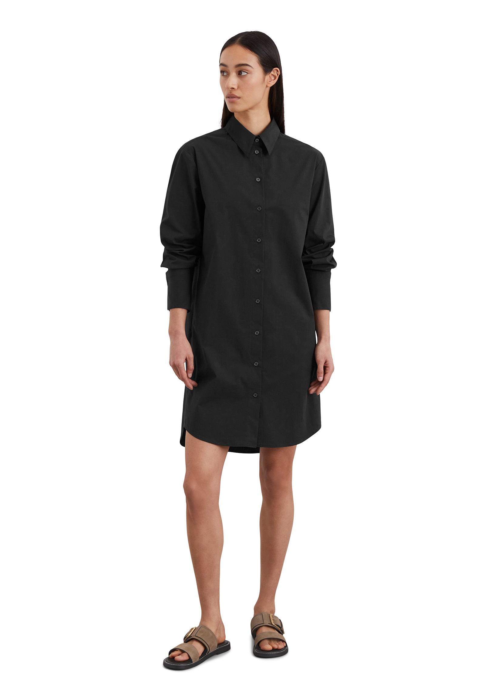 Marc O'Polo Hemdblusenkleid »aus Popeline«