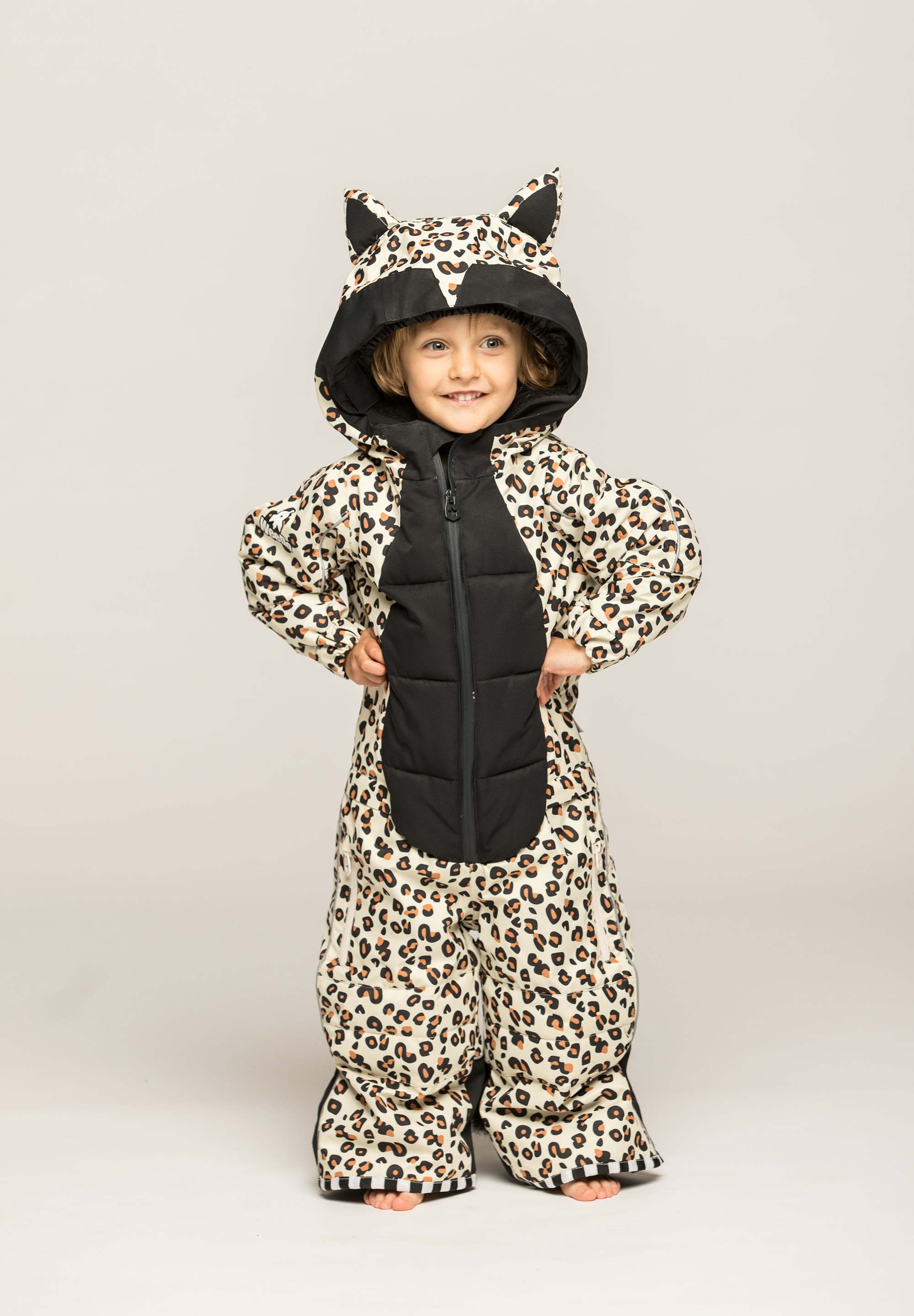 WeeDo Schneeoverall »CHEETADO Leopard Black«, Verstärkte und gepolsterte  Knie, Ellbogen, Handflächen und Gesäß online kaufen | BAUR