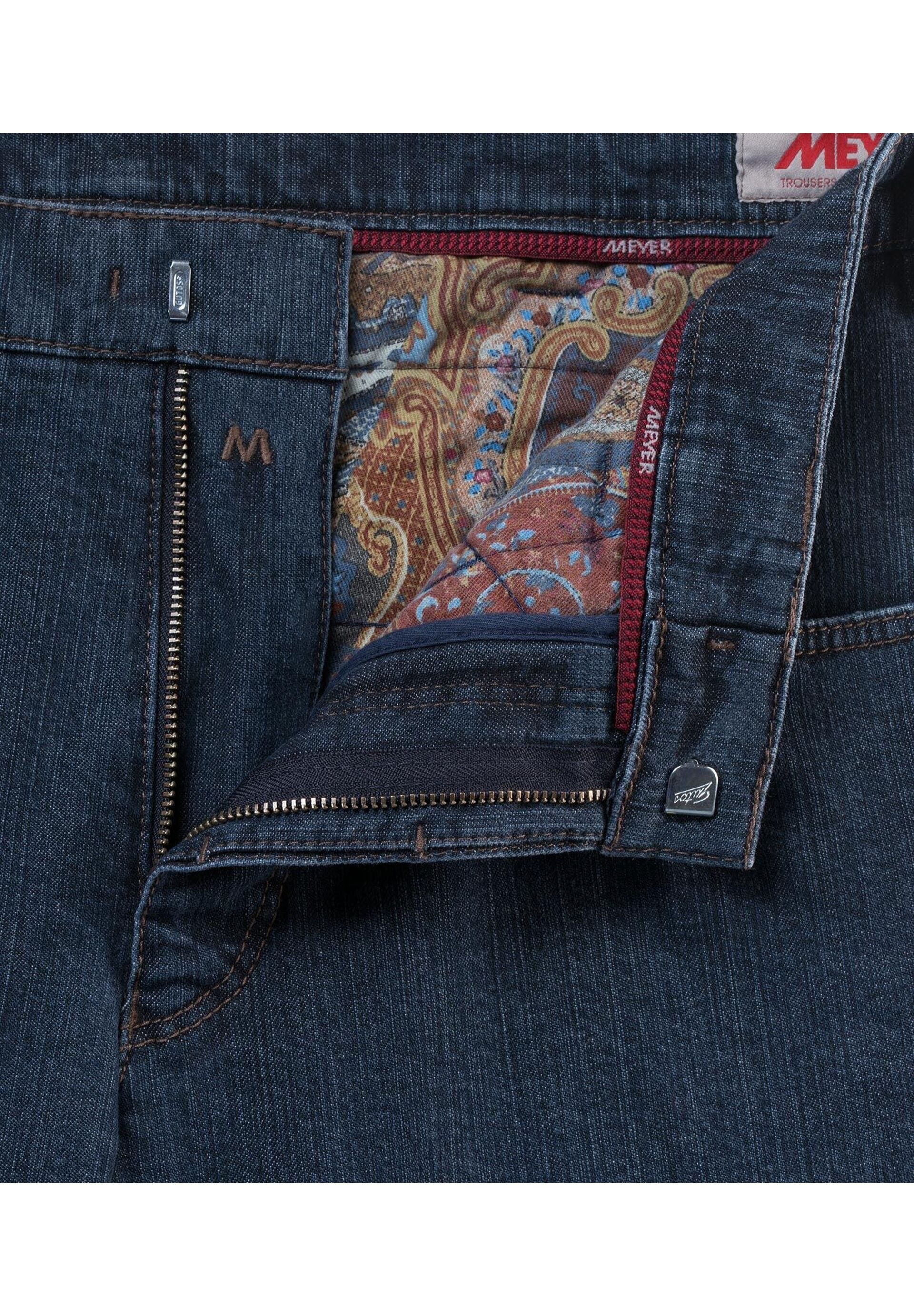 MEYER 5-Pocket-Jeans »Diego« mit Stretch-Dehnbund