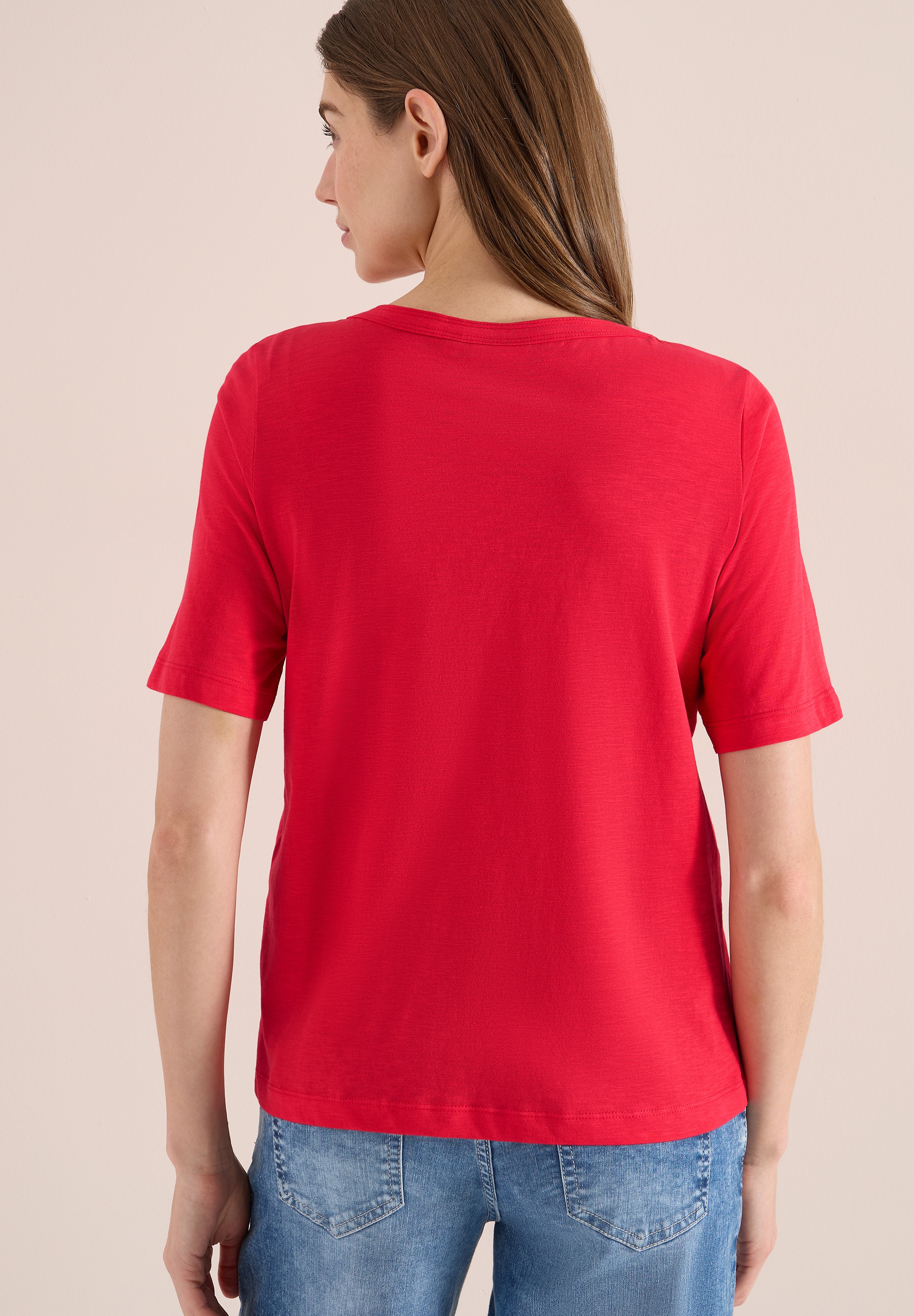 Cecil Kurzarmshirt aus weicher Baumwolle