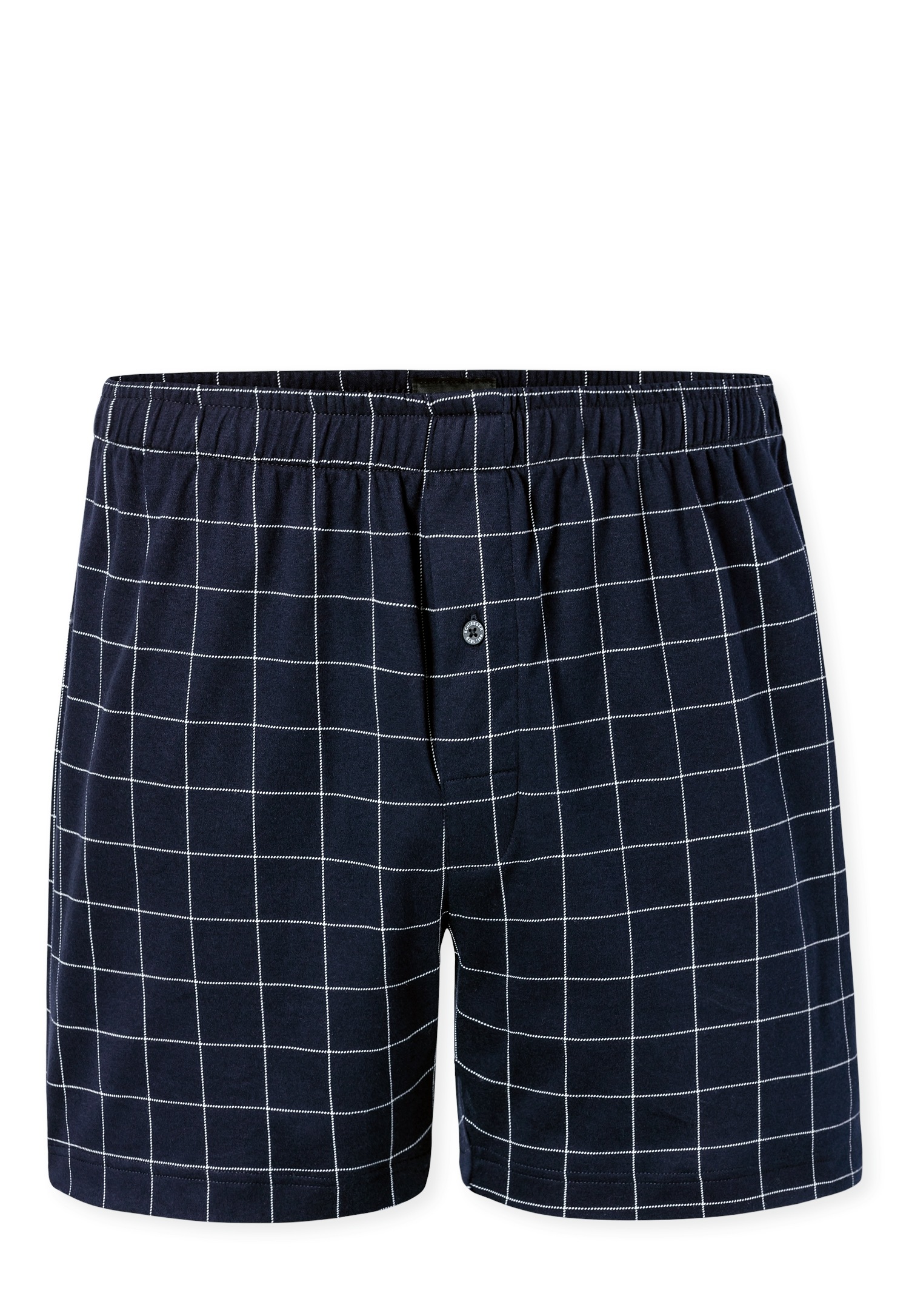 Schiesser Boxershorts "Fine Interlock" elastischer Bund, kariert, Baumwolle günstig online kaufen