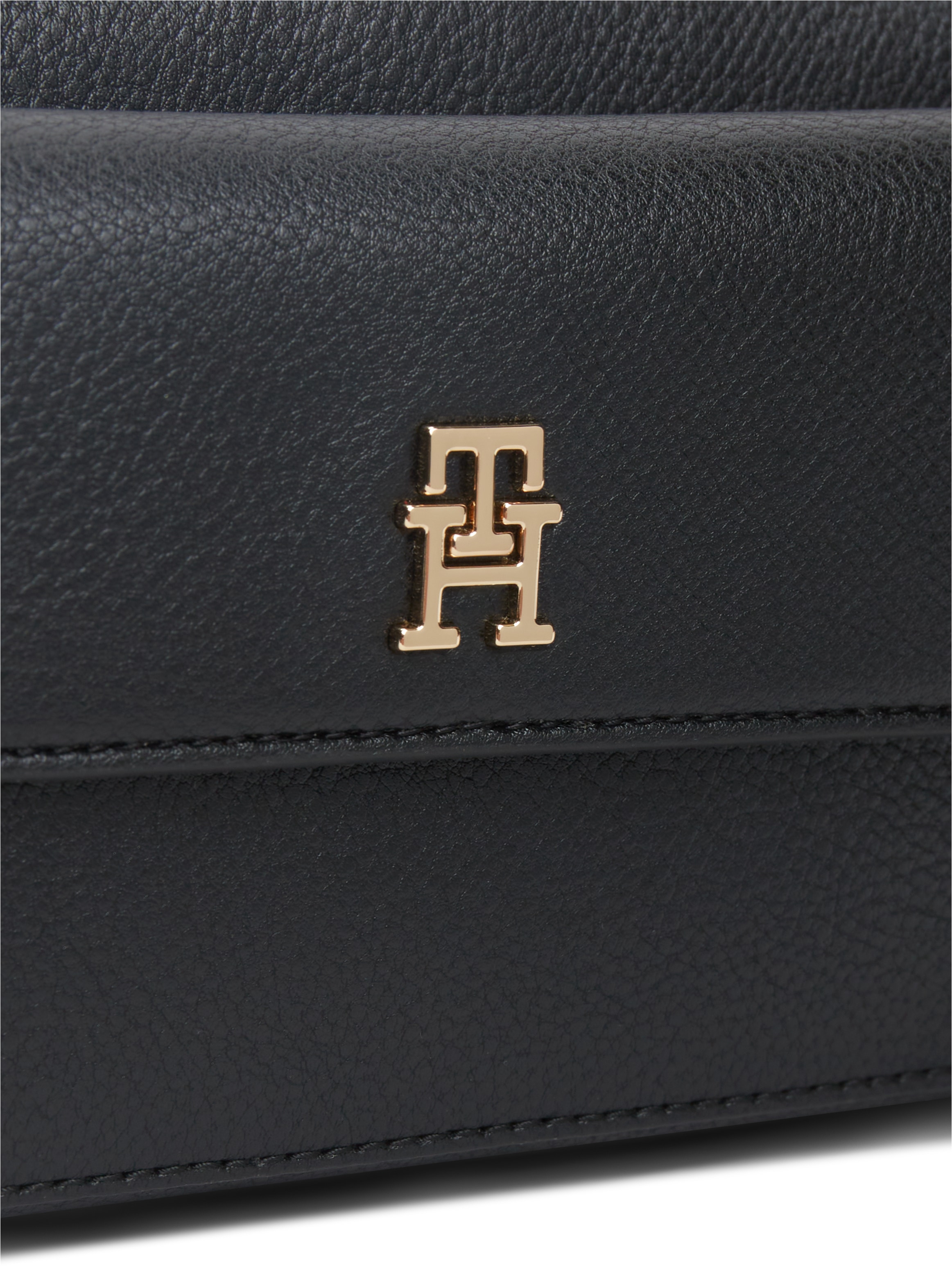 Tommy Hilfiger Umhängetasche »TH ICON CAMERA BAG« Damen Clutch, Schultertasche mit goldfarbenem TH-Logo