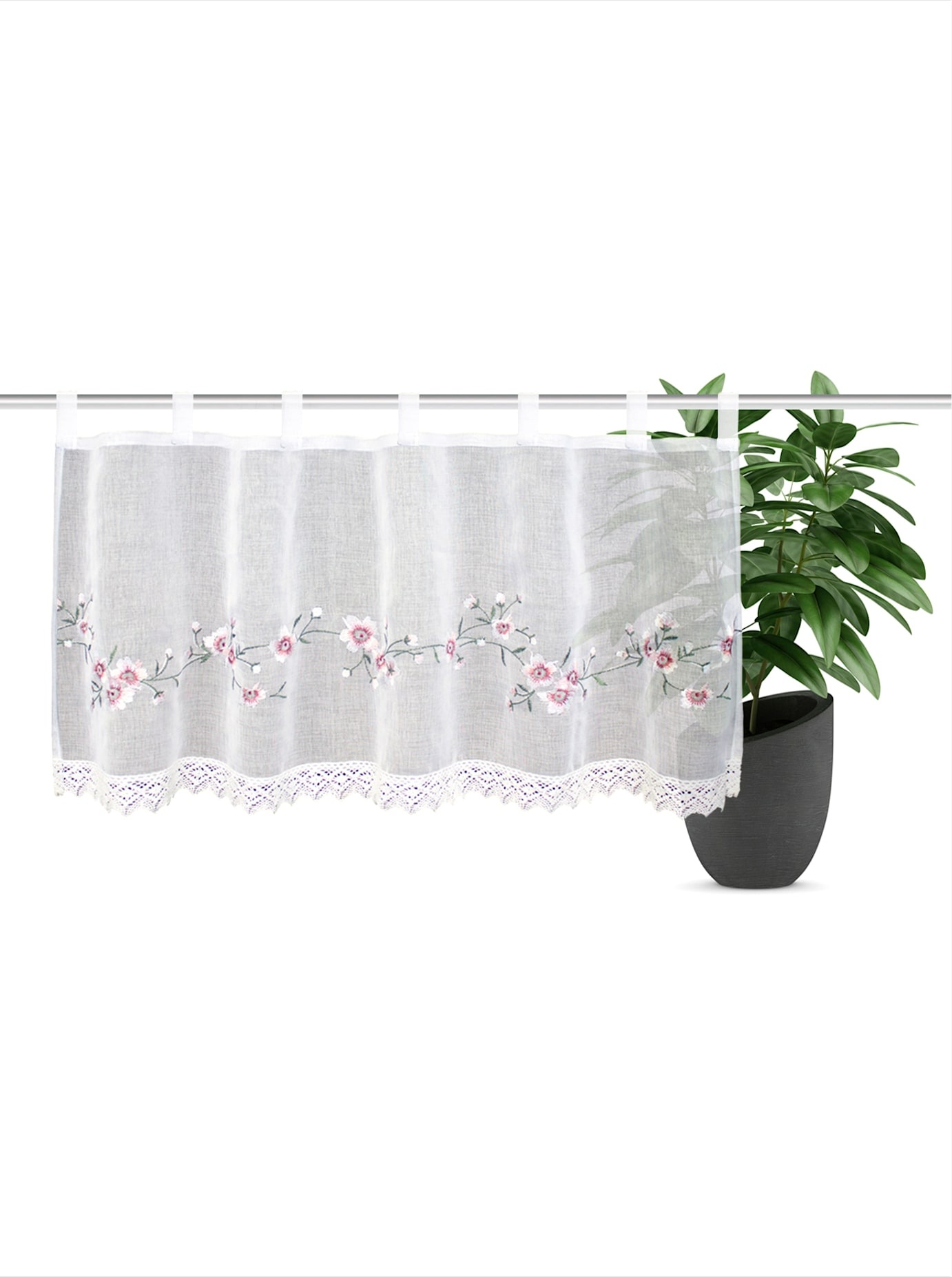 heine home Querbehang Schlaufen 1 Stk. tlg. günstig online kaufen