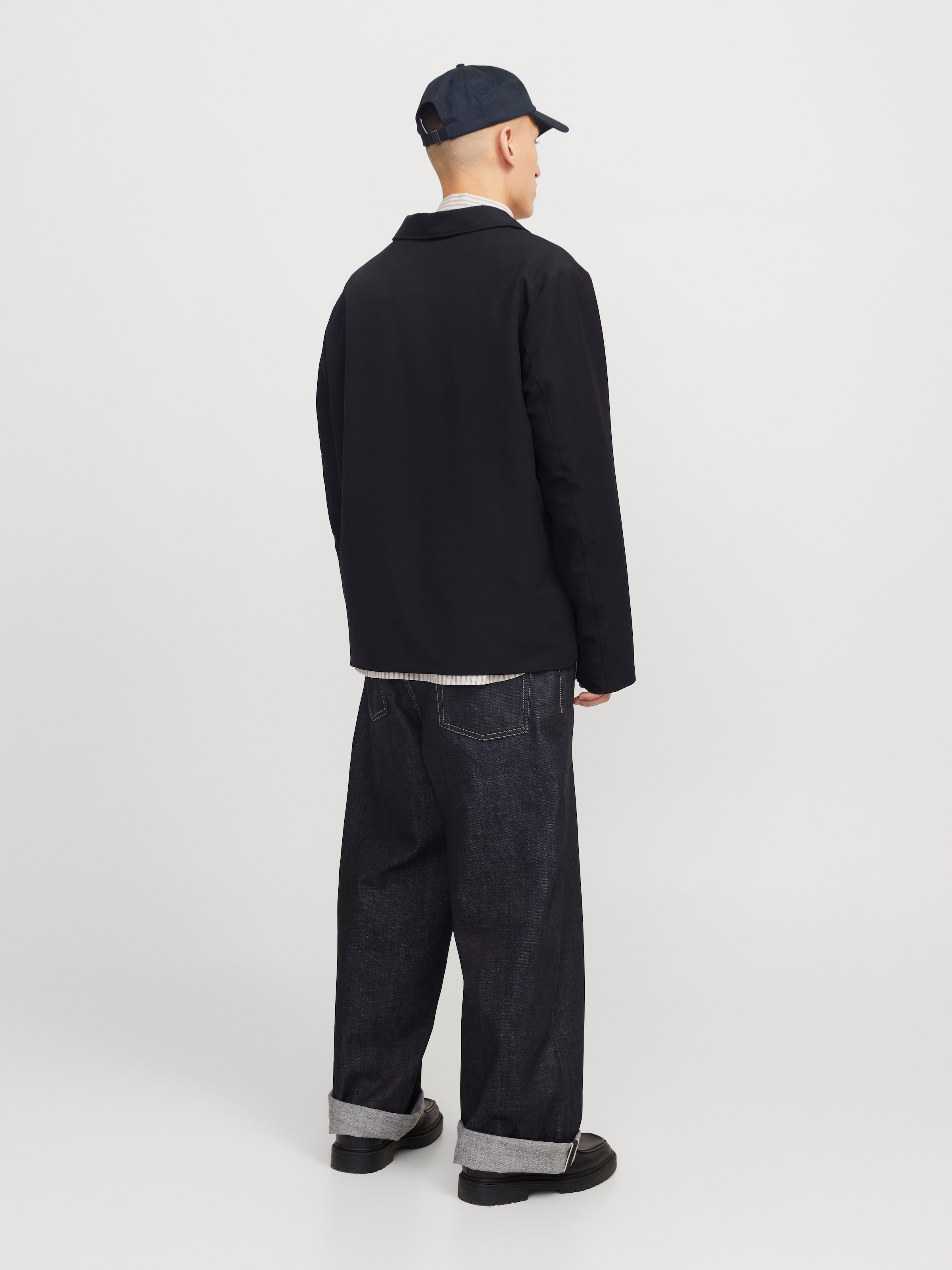Jack & Jones Hemdjacke »JJEPERFECT SHACKET SN«, ohne Kapuze, mit Brusttaschen