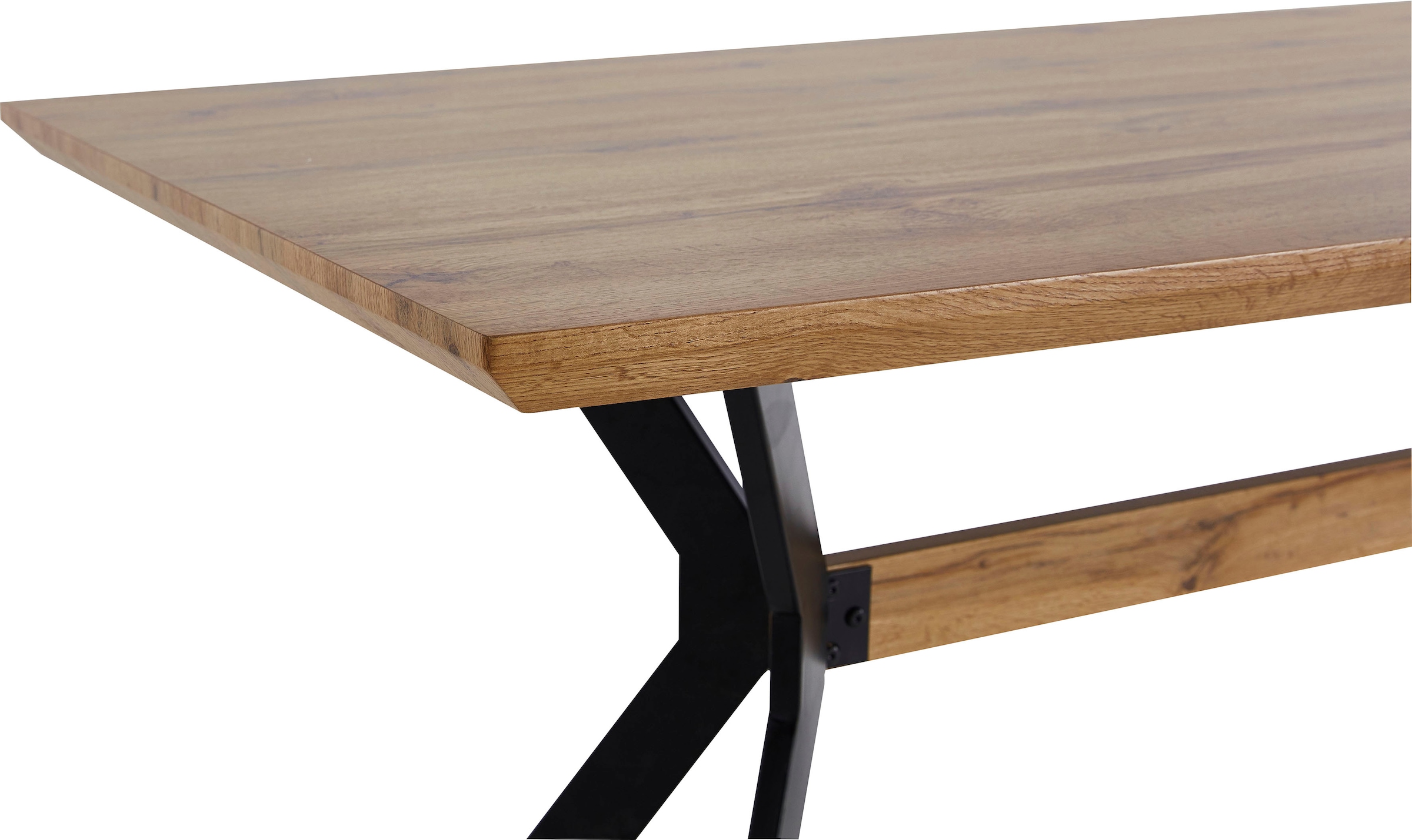 Home affaire Esstisch »Aage«, Eiche-Dekor, Breite 160 cm