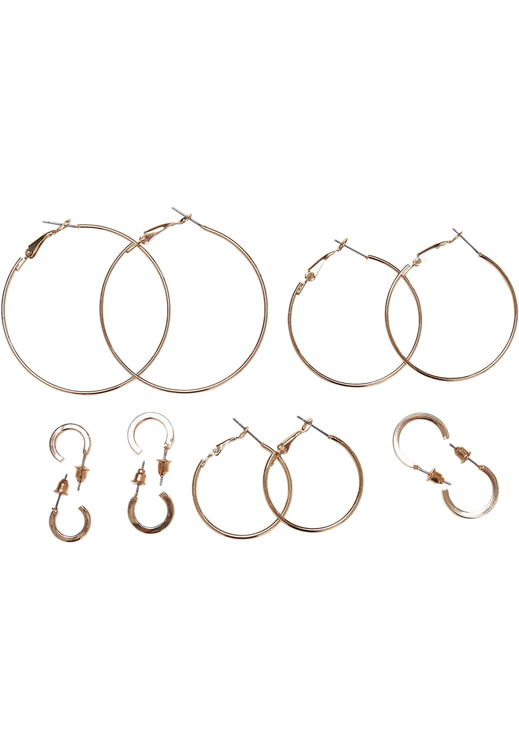 URBAN CLASSICS Papuošalų rinkinys » Damen Basic Hoop ...