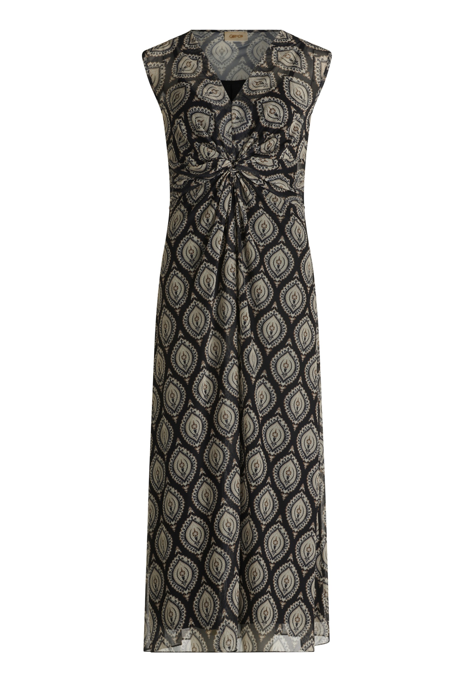 Cartoon Midikleid "Damen Midikleid ohne Arm" Ohne Tasche günstig online kaufen