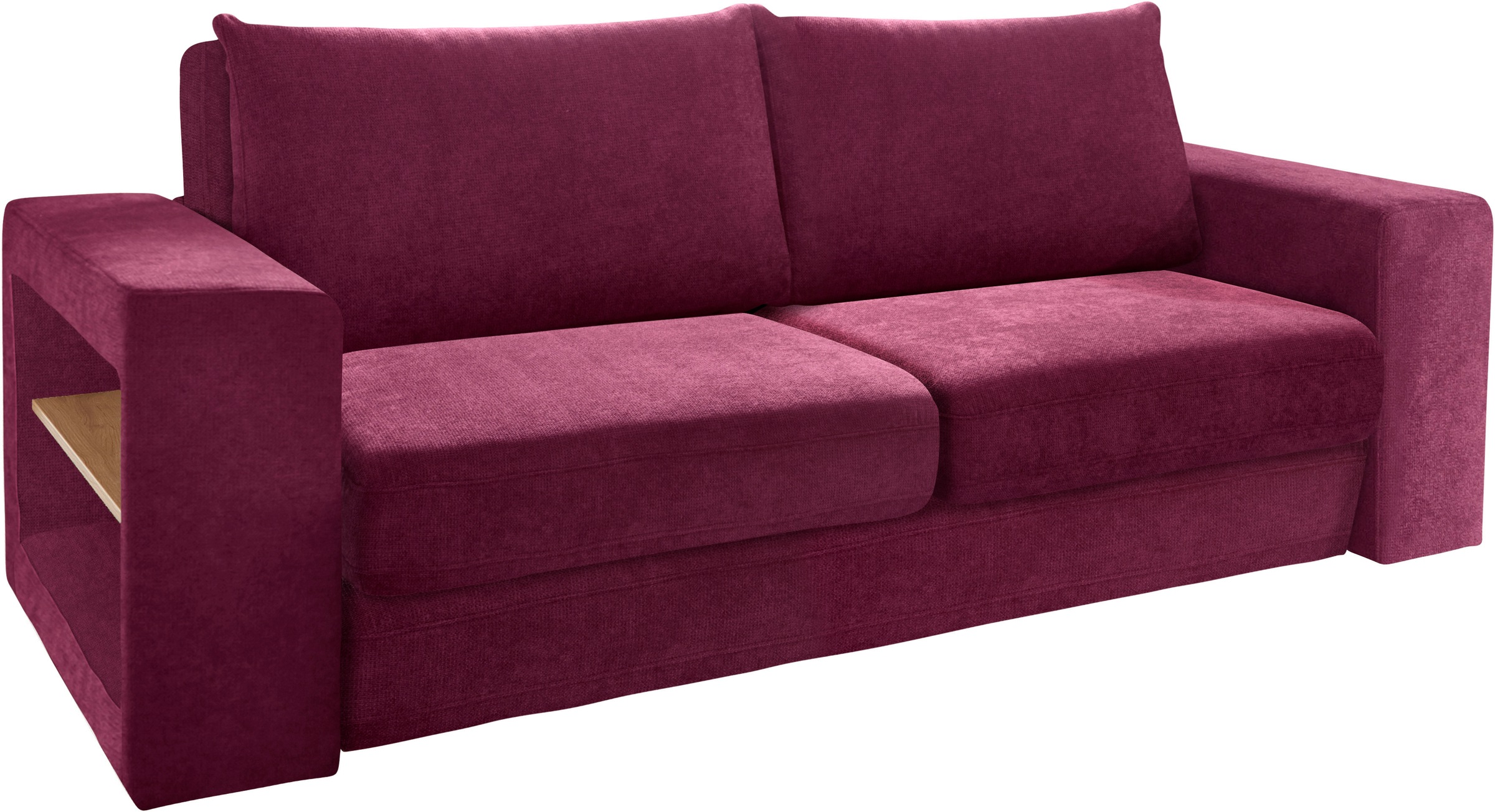 LOOKS by Wolfgang Joop 3,5-Sitzer »Looksvb«, Verwandlungssofa: aus Sofa wird Sofa mit 2 Hockern, mit Regalfunktion
