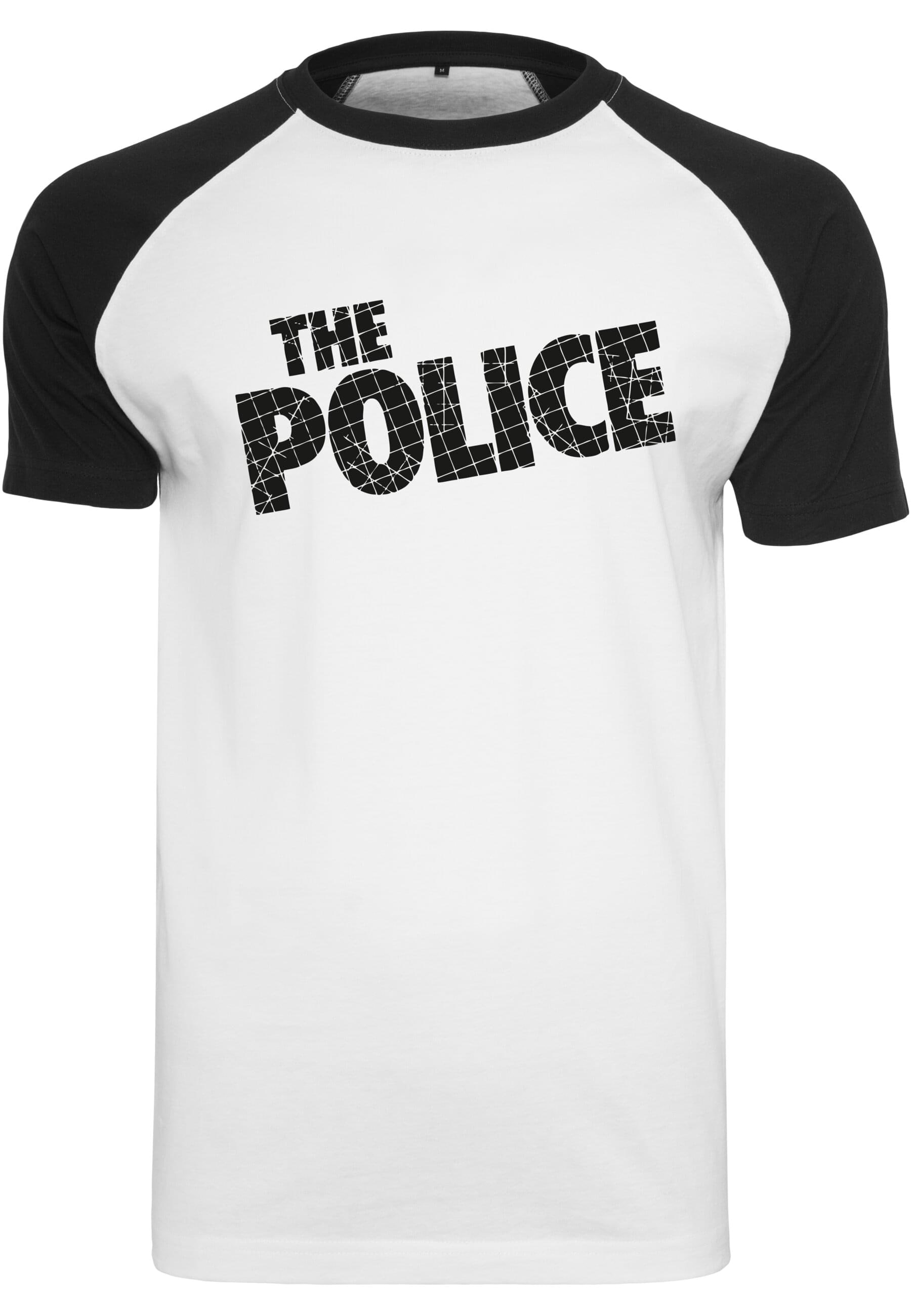 T-Shirt »Merchcode Herren The Police Logo Raglan Tee«, (1 tlg.)