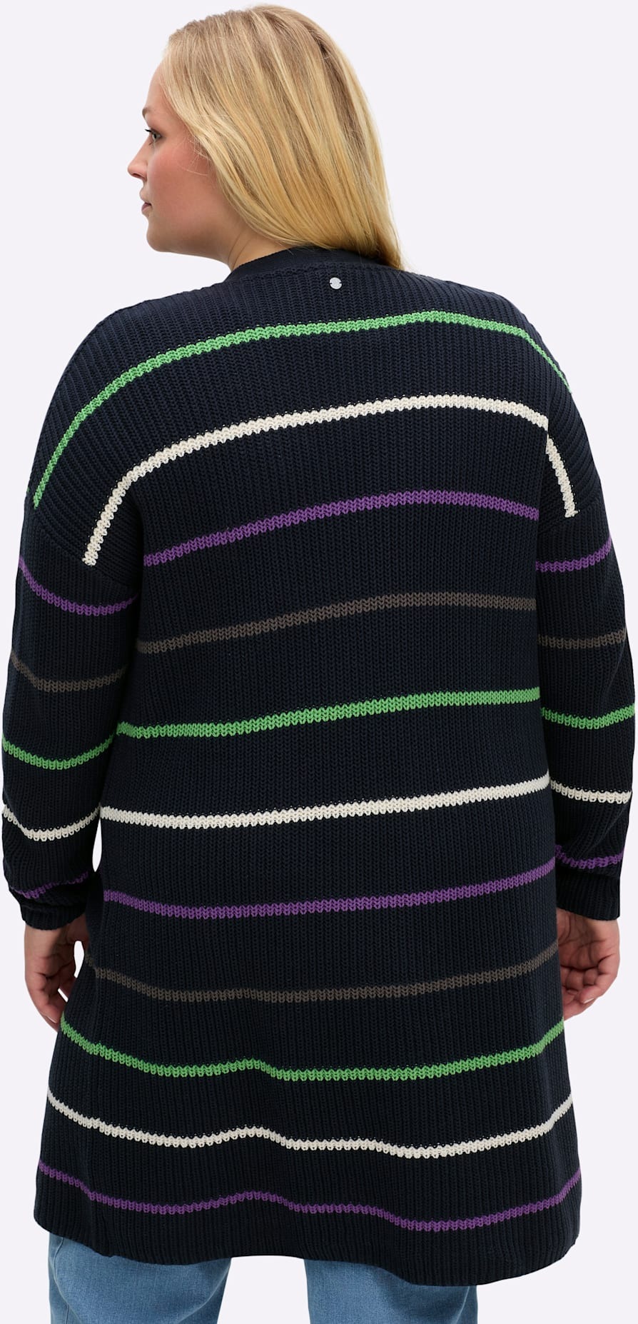 Sheego Longstrickjacke