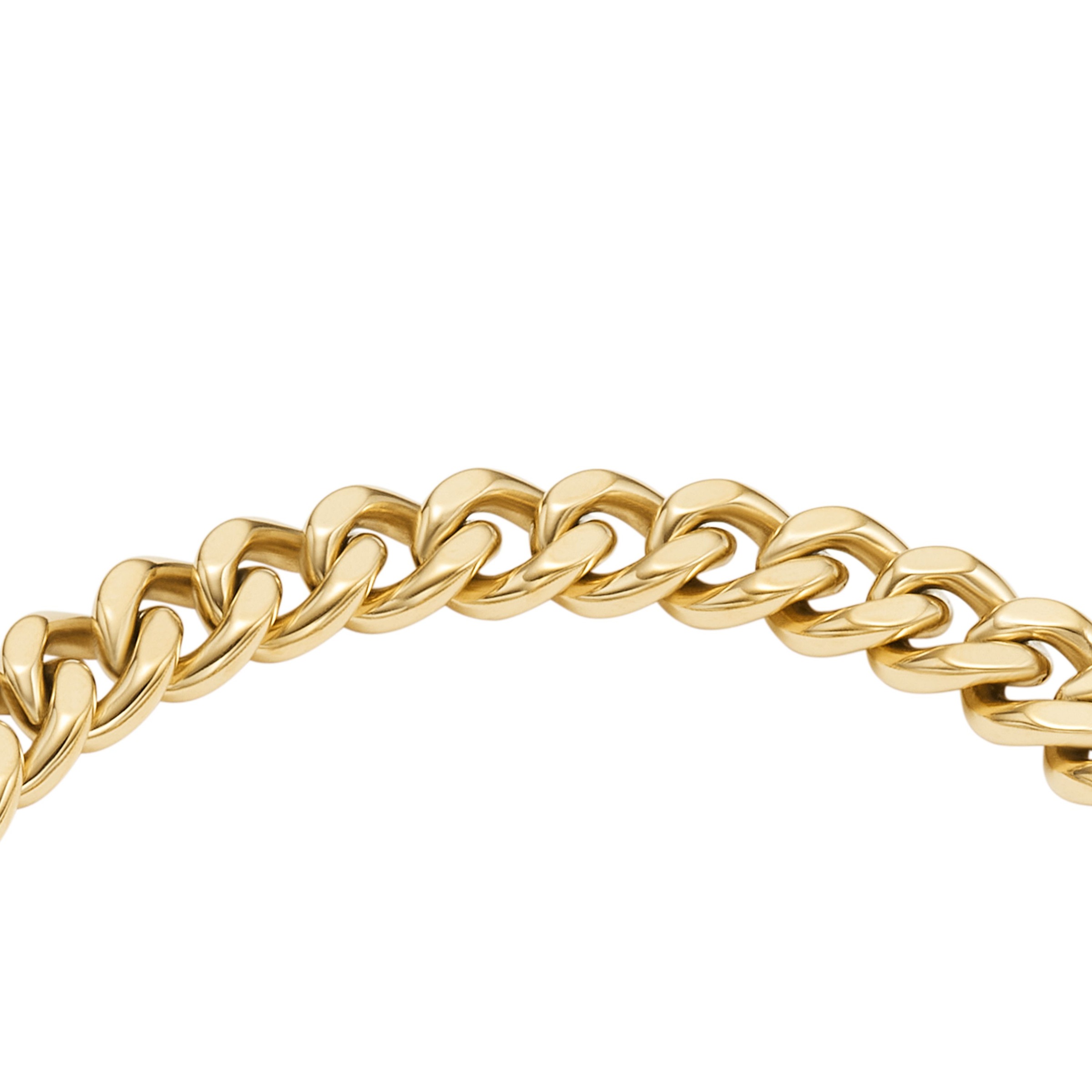 Fossil Armband »Schmuck Geschenk Edelstahl CARLIE T-BAR« mit Glasstein