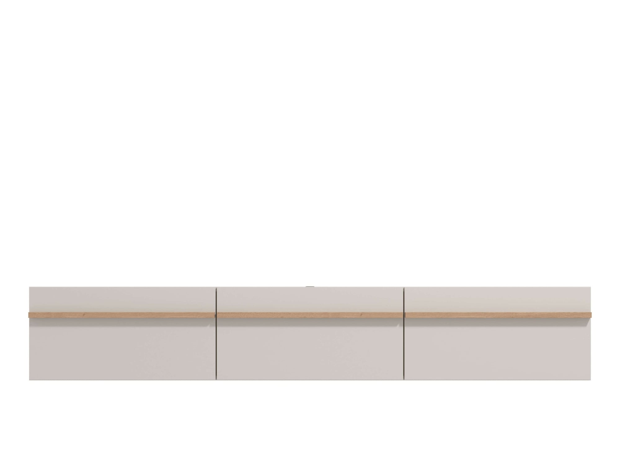 INOSIGN Lowboard »Arles TV-Kommode, Breite 128 /154/192 cm, TV-Schrank, Wandmontage«, mit geschlossenen Fächern, in Kaschmir Farbe, mit Klappentüren