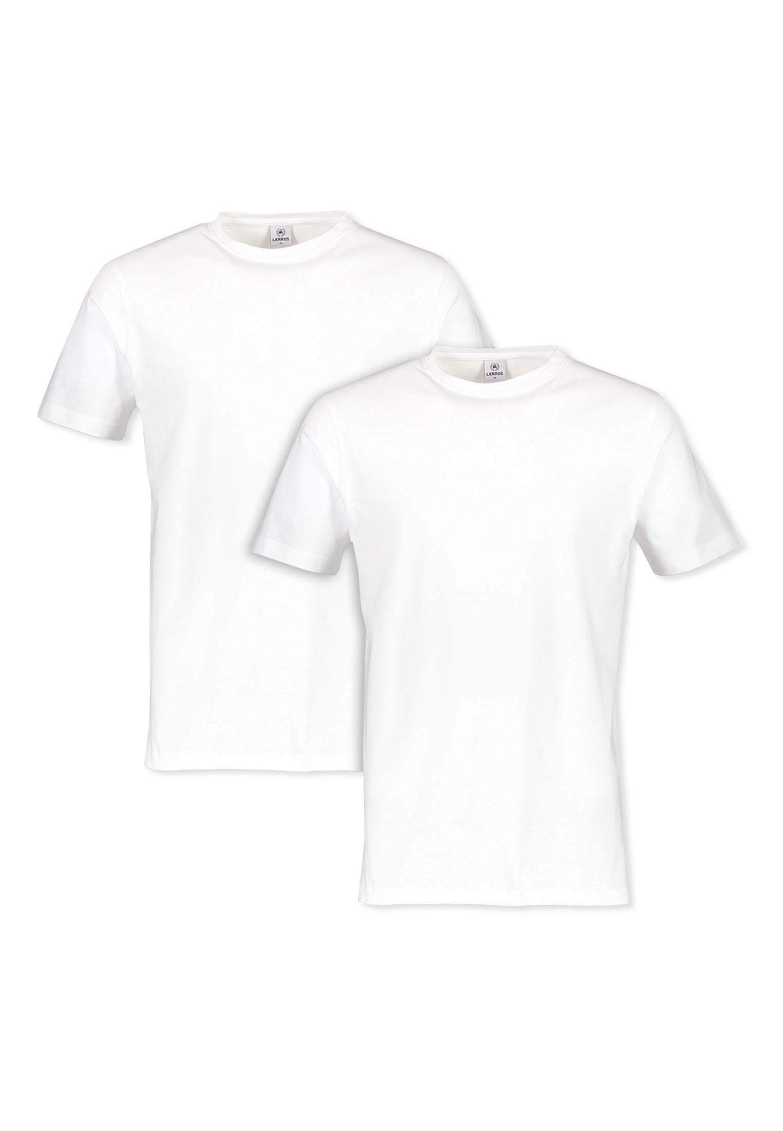 LERROS T-Shirt "LERROS Rundhals Doppelpack T-Shirt in Premium Baumwollquali günstig online kaufen