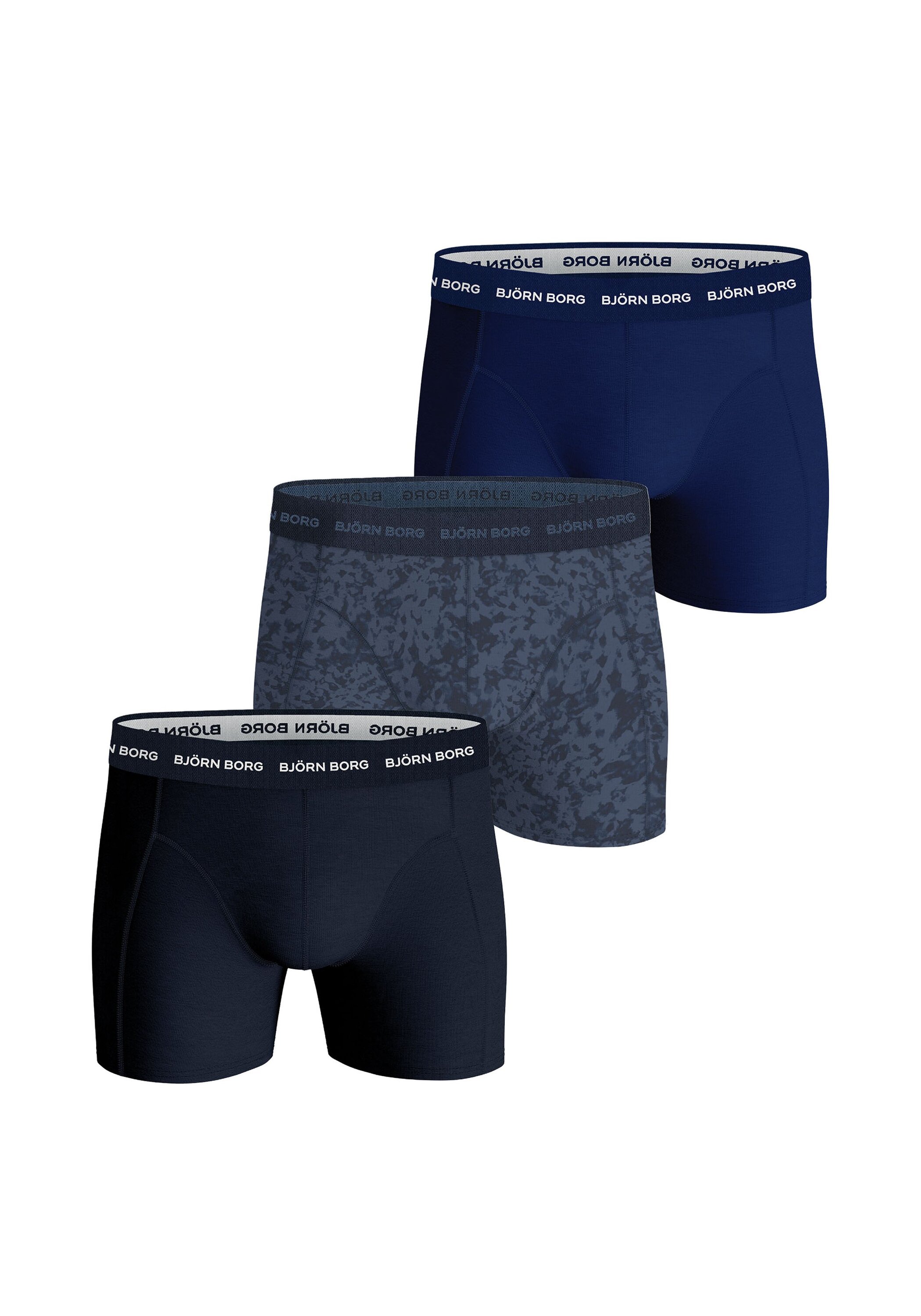 Björn Borg Boxershorts "Boxershort Cotton Stretch Boxer Trunks 3P 3er Pack"