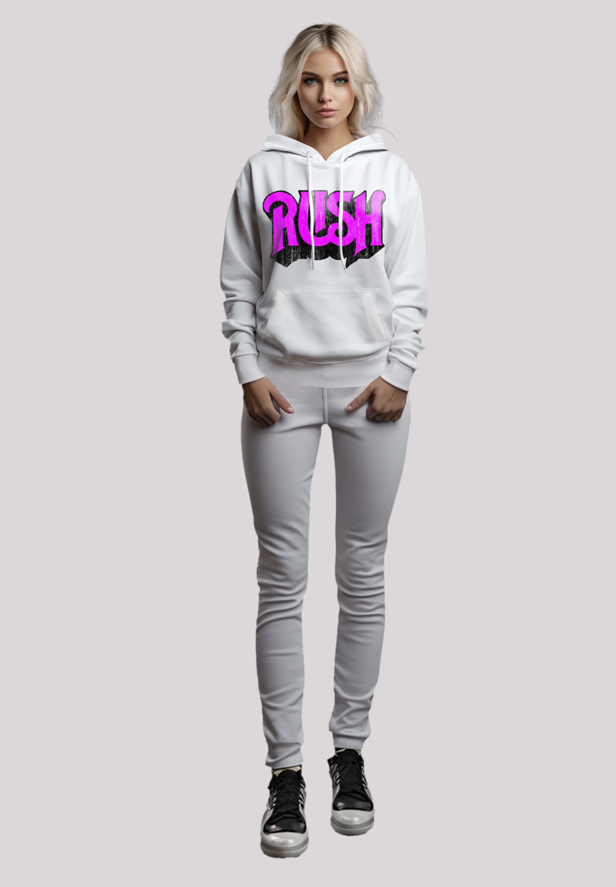 F4NT4STIC Kapuzenpullover »Rush Rock Band Distressed Logo«, Premium Qualität  kaufen | BAUR