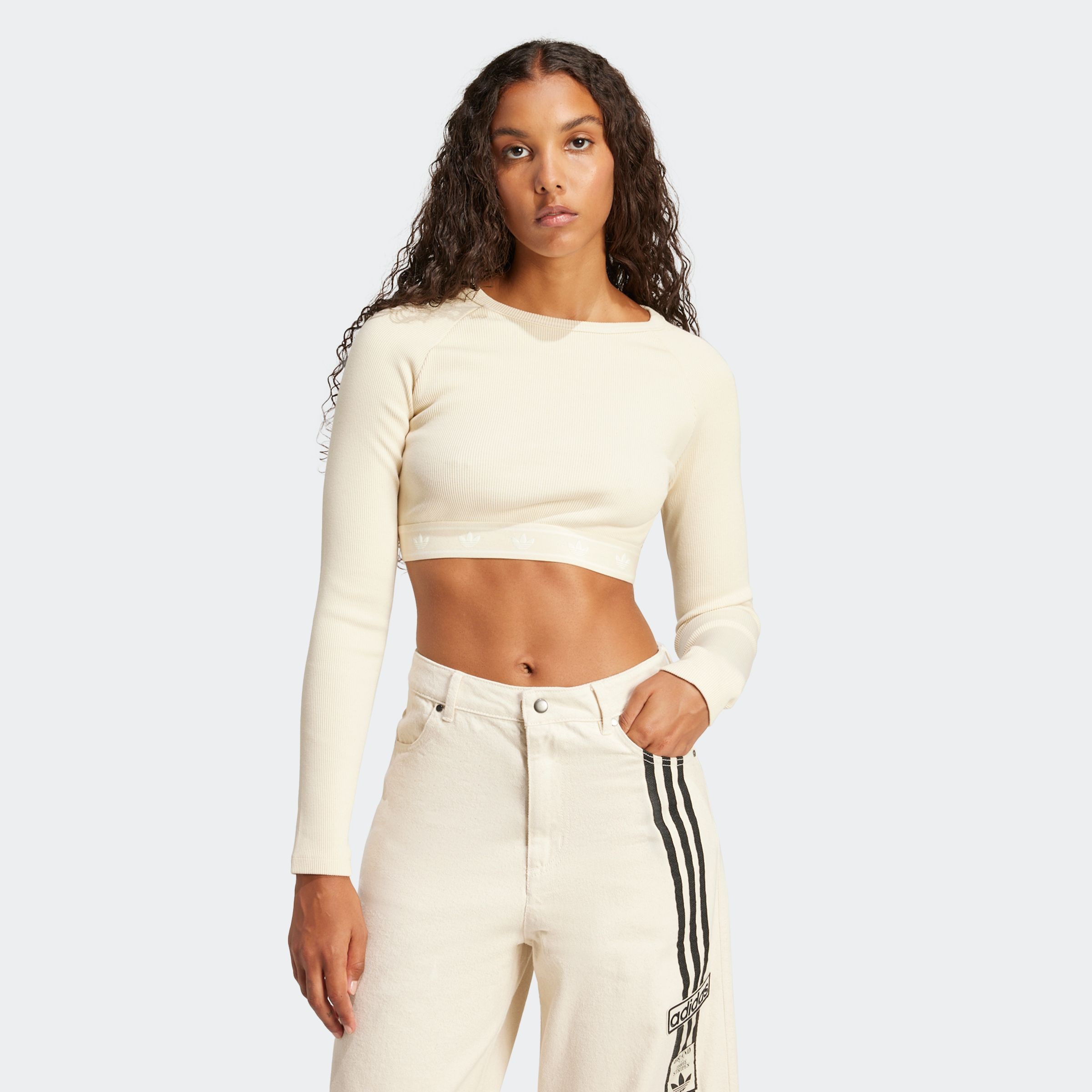 adidas Originals Langarmshirt "RIB LS TOP" günstig online kaufen