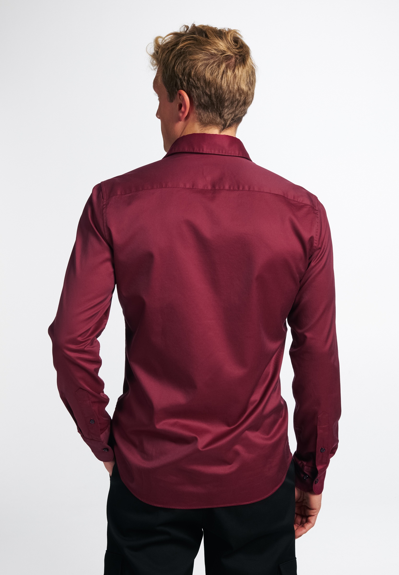 Eterna Langarmhemd "SLIM FIT" EASY IRON (bügelleicht) günstig online kaufen