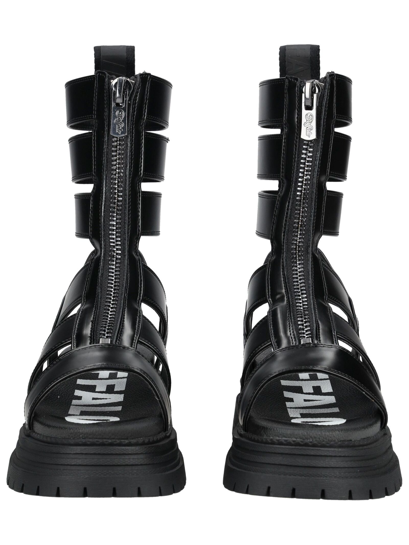 Buffalo Schaftsandalette »Buffalo Sandalen Lederimitat«