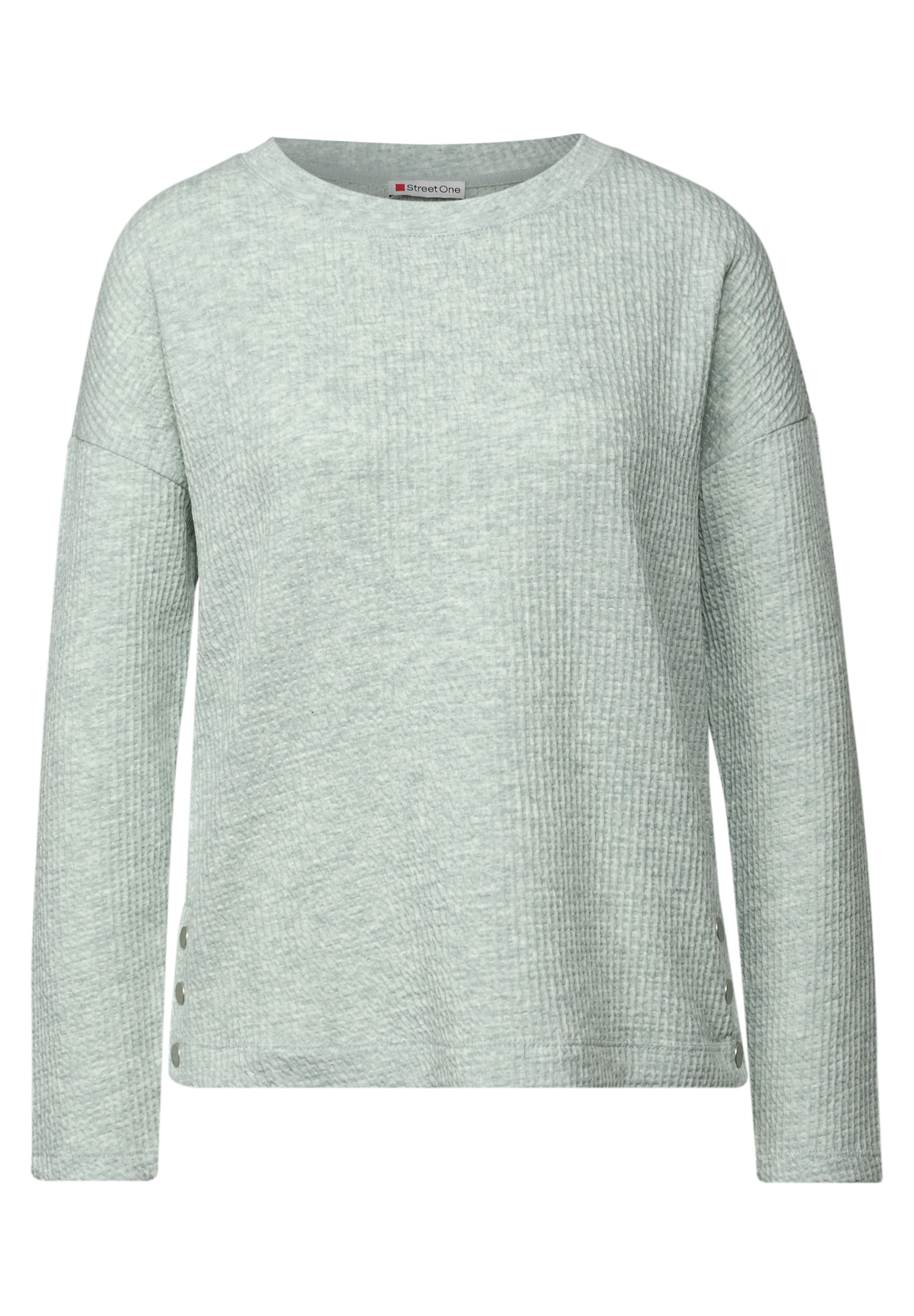 STREET ONE Langarmshirt, im soften Baumwoll-Mix