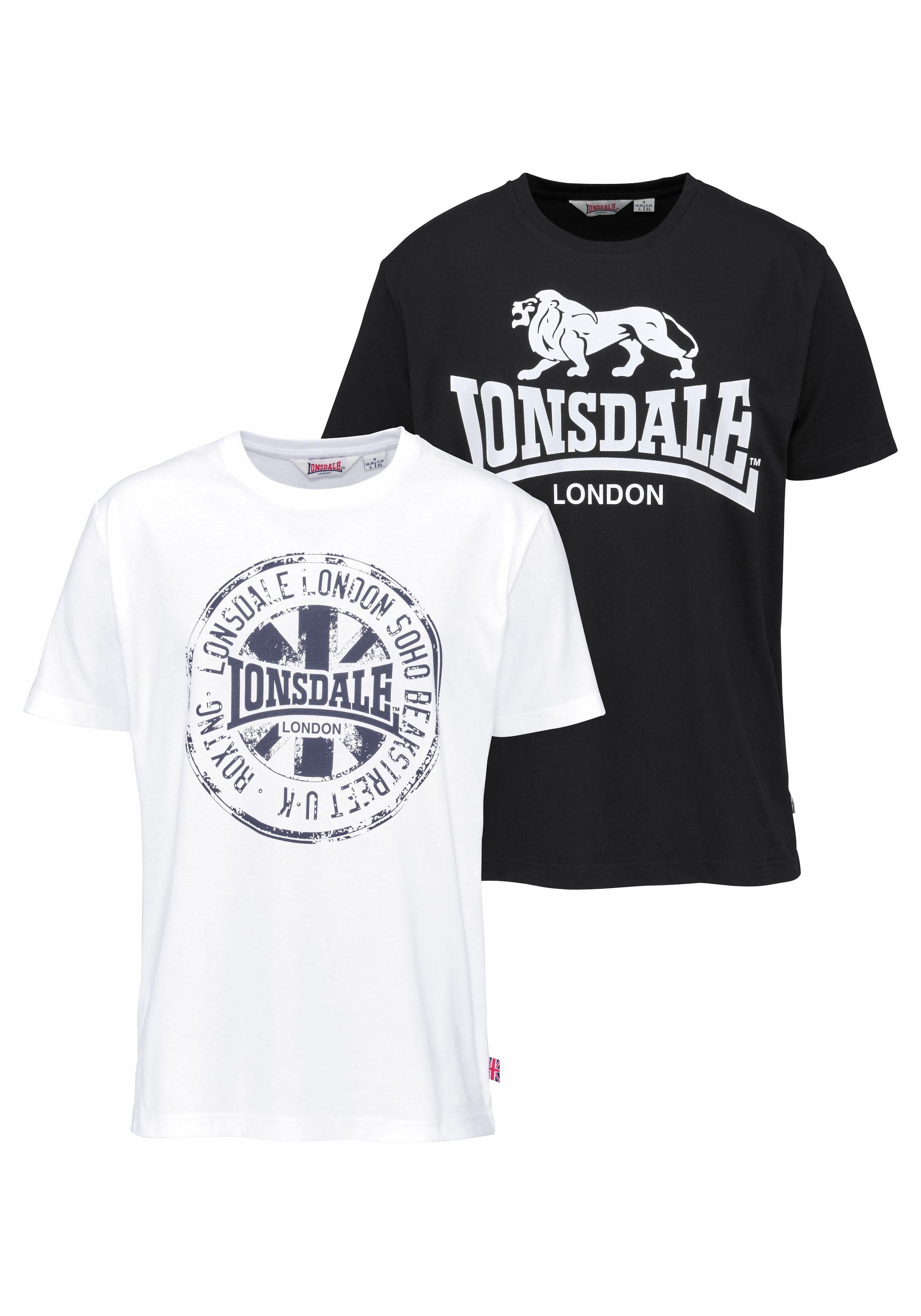Lonsdale T-Shirt "DILDAWN" Packung, 2er-Pack, 2 Stk. tlg. Doppelpack günstig online kaufen
