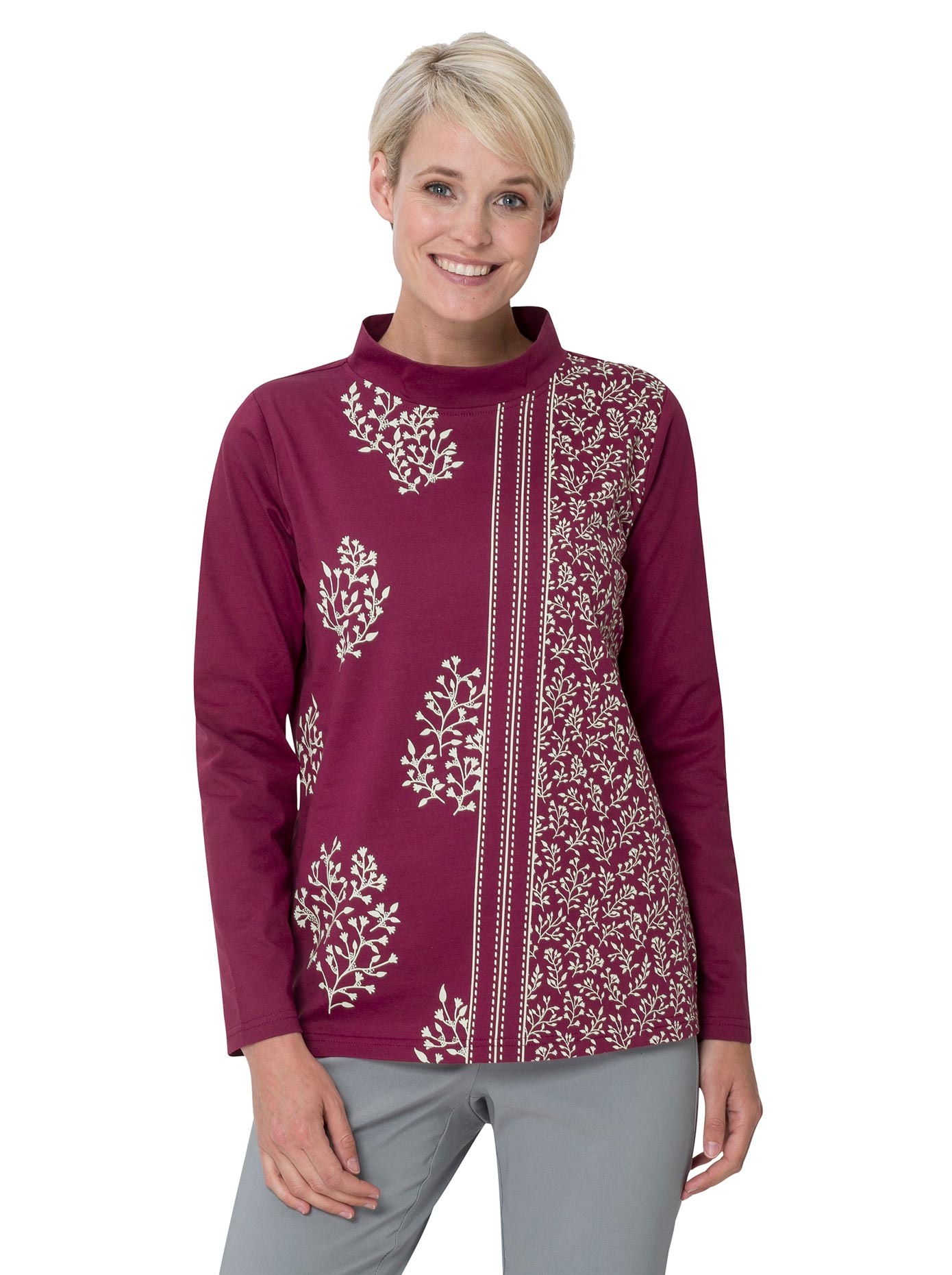 Classic Basics Stehkragenshirt »Stehkragen-Shirt« (1 tlg.)