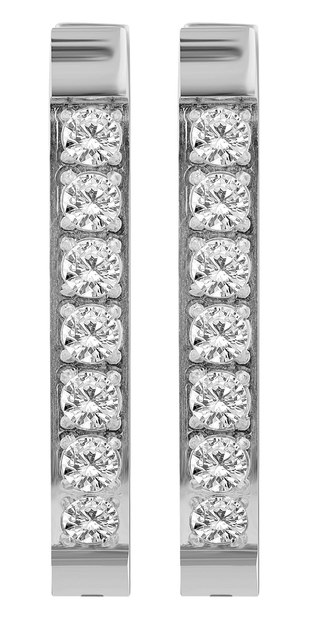 Adelia´s Klappcreolen "Damen Ohrringe – Klappcreole aus Edelstahl" Ideal al günstig online kaufen