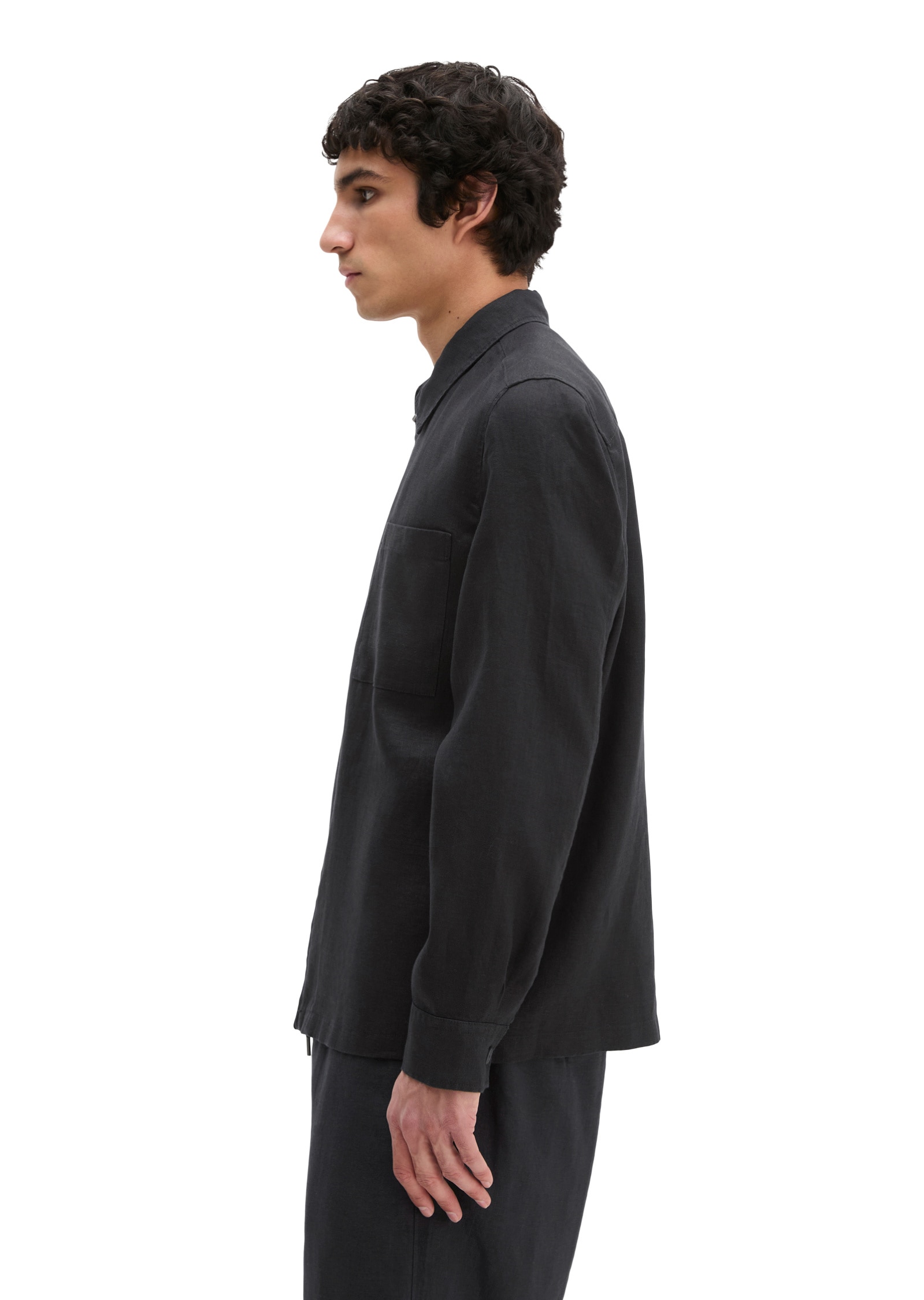 Marc O'Polo Kurzjacke »aus reinem Leinen« ohne Kapuze