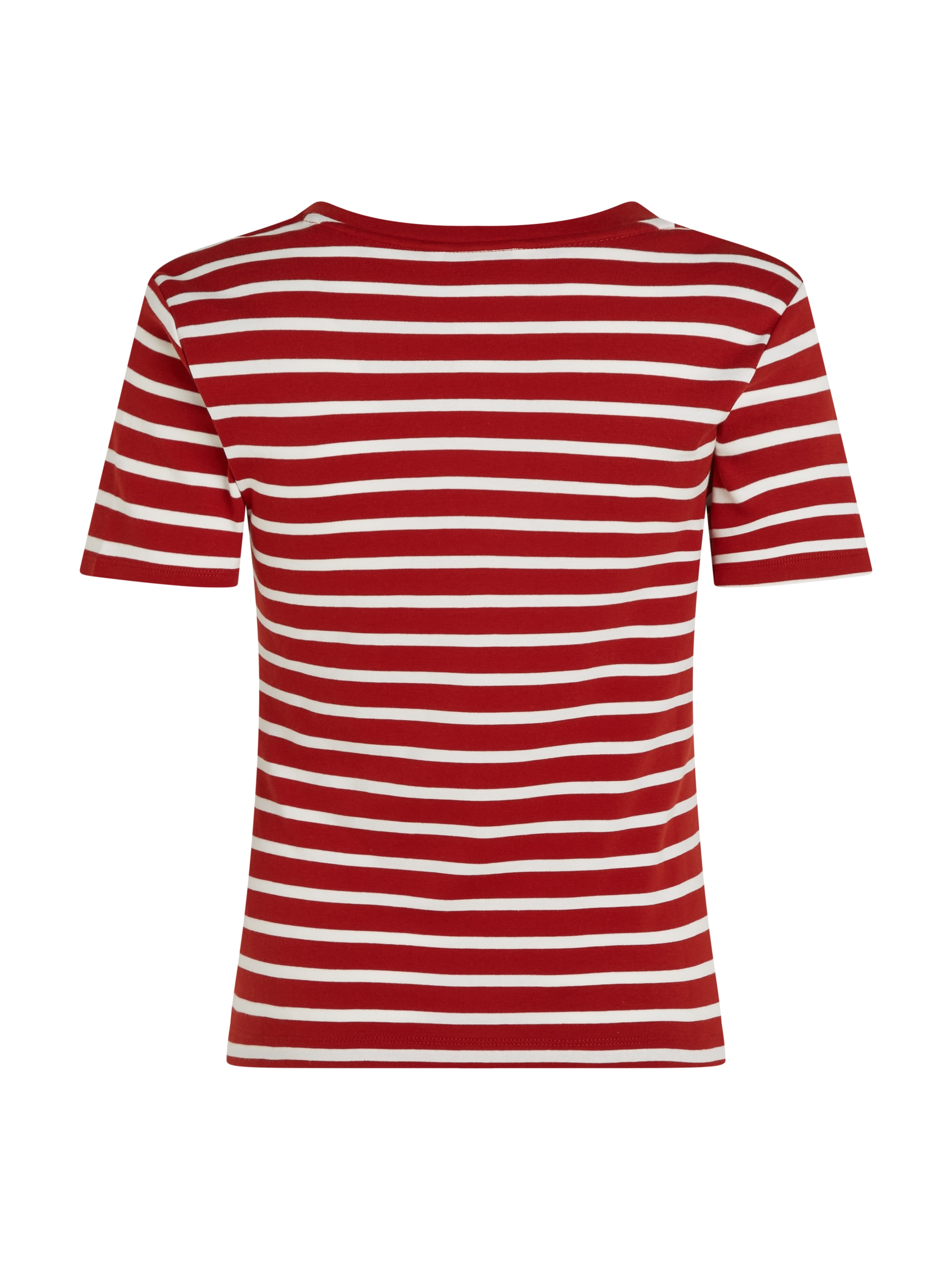 Tommy Hilfiger T-Shirt »SLIM CODY V-NK SS«, mit Logostickerei