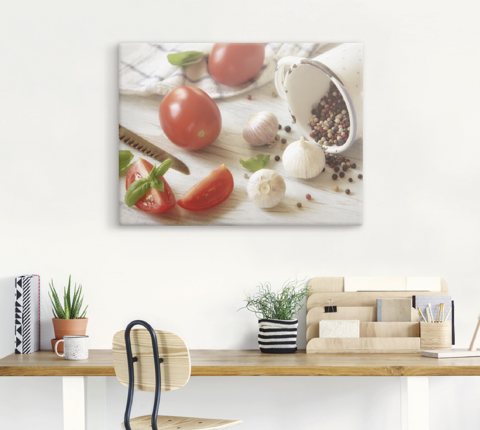 Artland Wandbild »Frische Küche«, Lebensmittel, (1 St.), als Leinwandbild, Poster in verschied. Größen