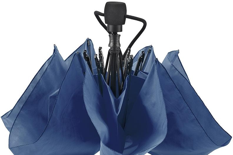 EuroSCHIRM® Taschenregenschirm »light trek® ultra, marine«, besonders leicht, kompakte Größe