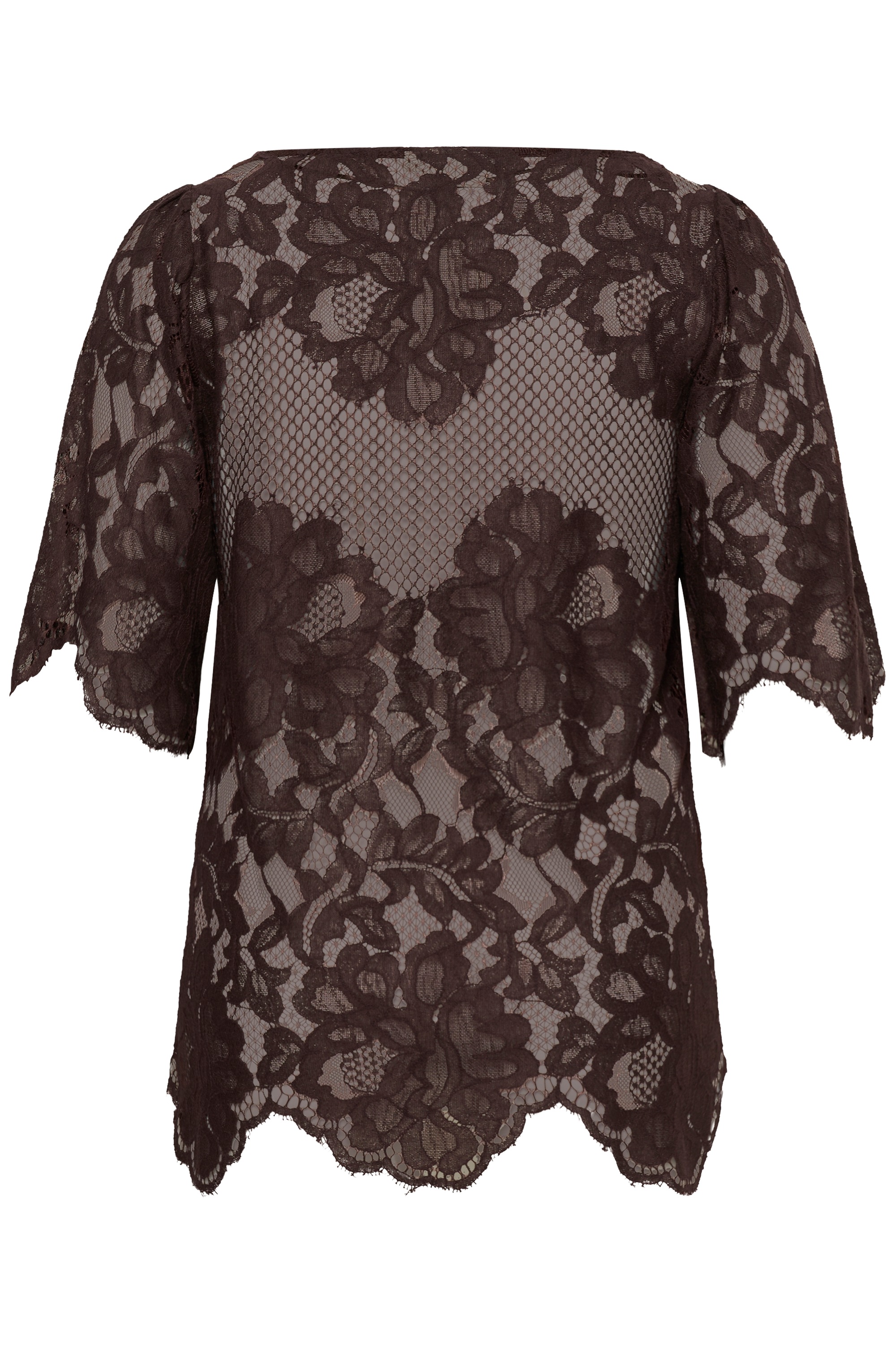 KAFFE Curve Kurzarmbluse »Damen Bluse kurzarm KCcarley«