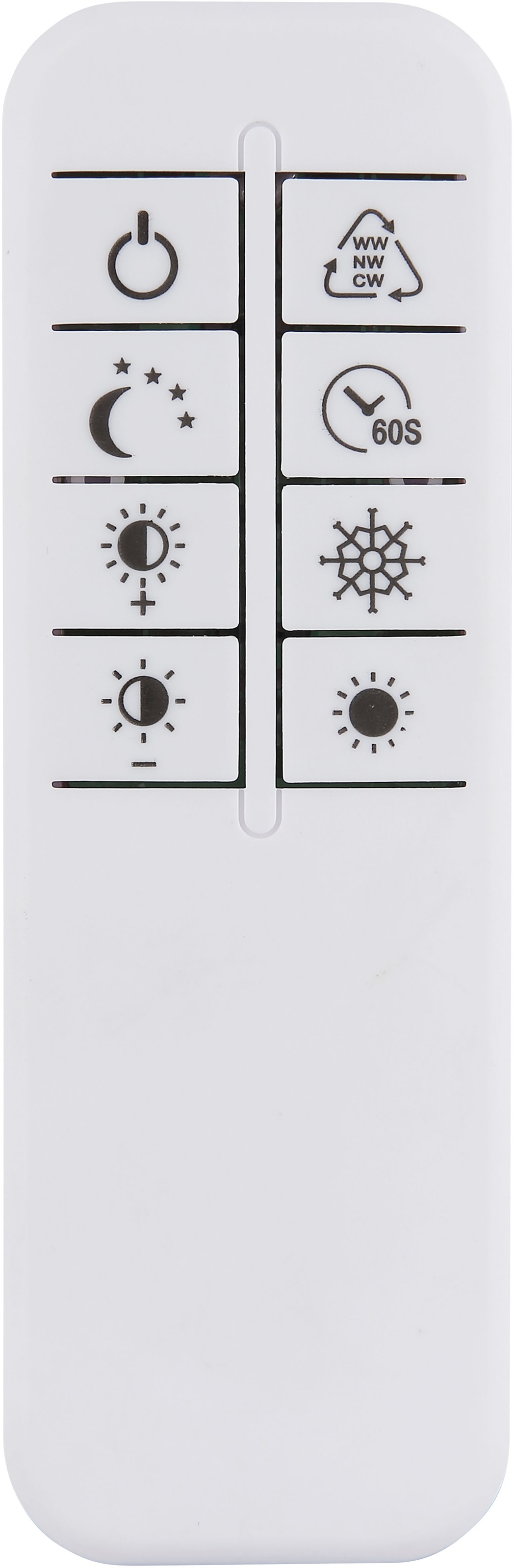 GLOBO LIGHTING Deckenleuchte »KUNI« LED-Modul 1 Stk. warmweiß - kaltweiß Deckenlampe Wohnzimmer-Leuchte Schlafzimmer-Leuchte Flur Küche