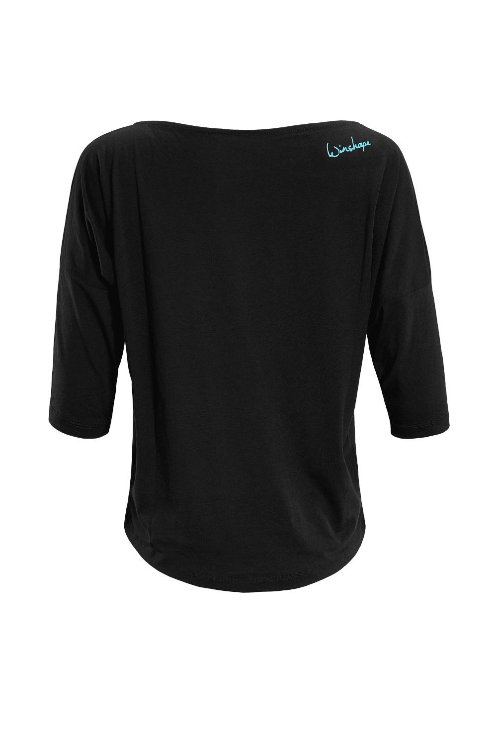 Winshape 3/4-Arm-Shirt »MCS001 ultra leicht«, mit Neon blauem Glitzer-Aufdruck