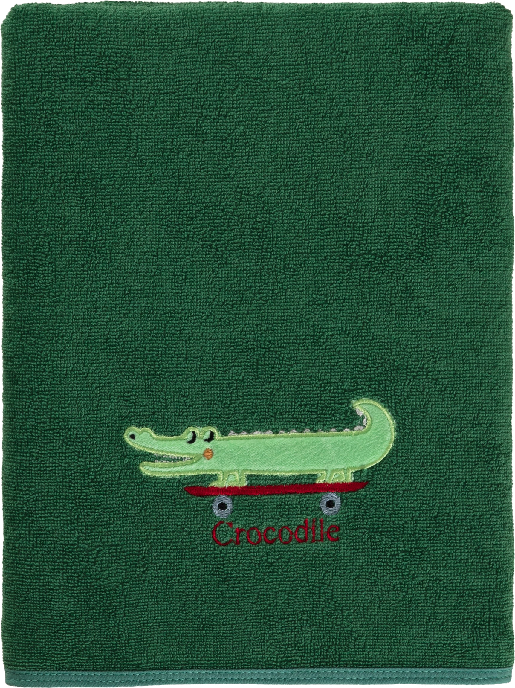Egeria Duschtuch "Crocodile" mit Kokodil Applikation