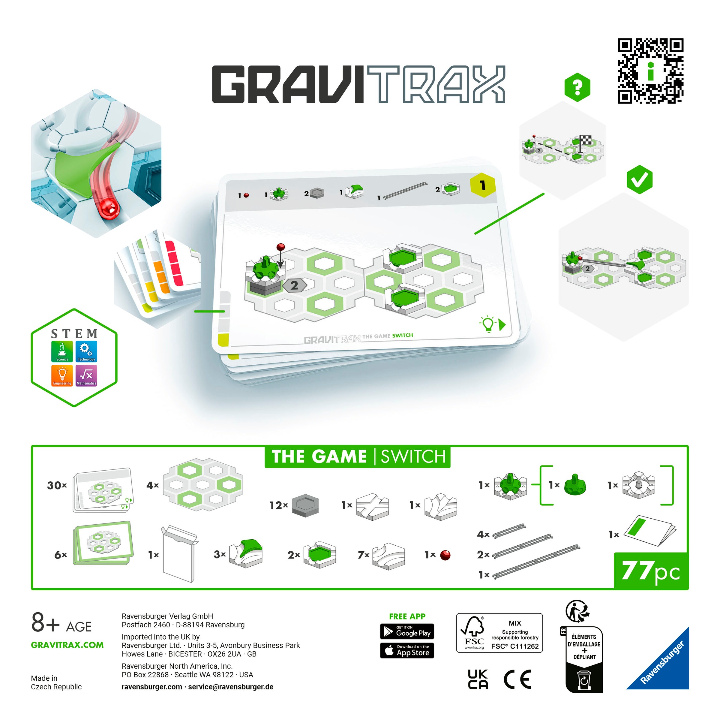 Ravensburger Spiel »GraviTrax THE GAME, Switch«, Made in Europe