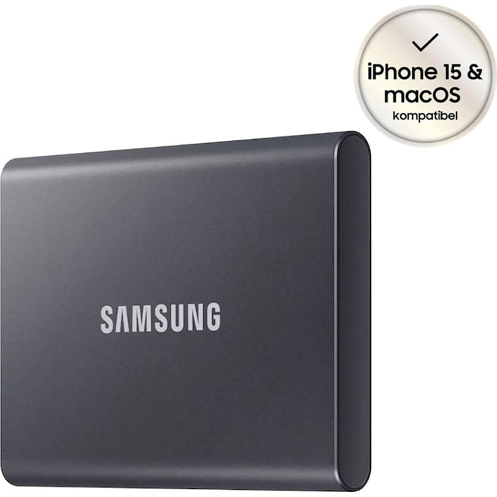 Samsung externe SSD »Portable SSD T7«, Anschluss USB 3.2-USB 3.1