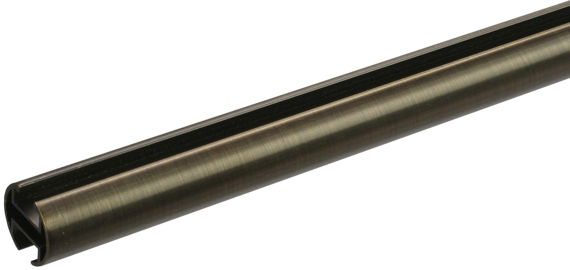 Liedeco Gardinenstange »CELZYLIN02SG2L«, 2 läufig-läufig, Fixmaß, 2-läufig im Fixmaß Ø 25/20 mm