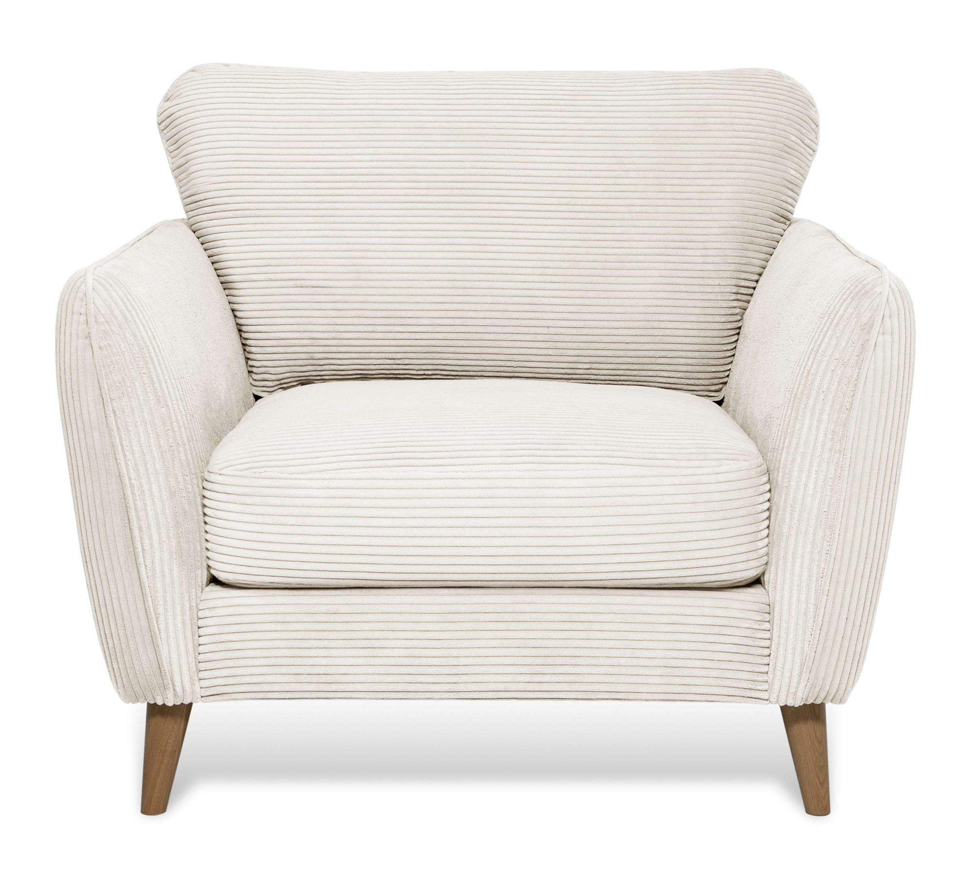 Home affaire Sessel "MARSEILLE", Massivholzbeine Eiche, Landhausstil, Welle günstig online kaufen