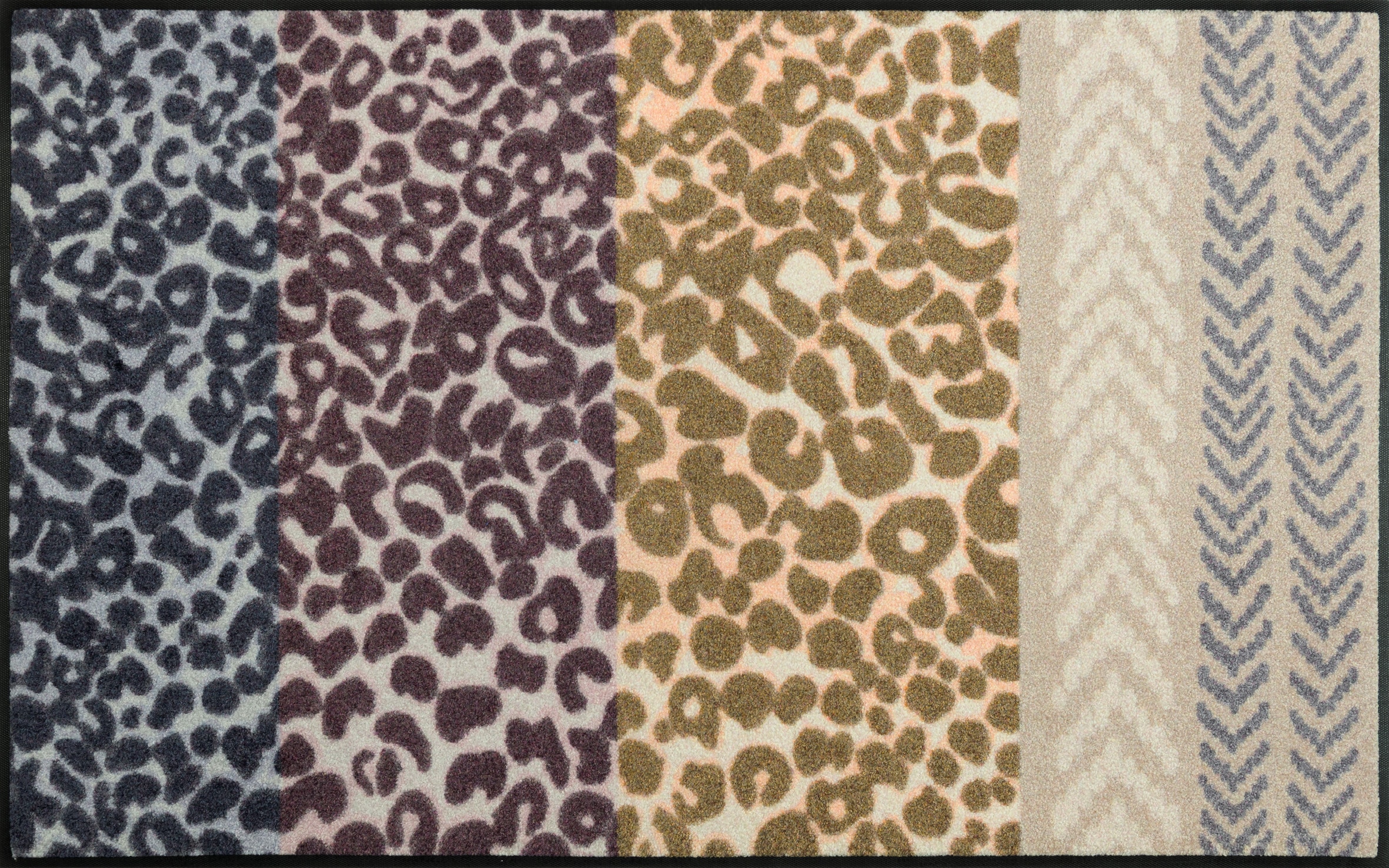 wash+dry by Kleen-Tex Fußmatte "und Läufer Safari Blend" rechteckig 7 mm Höhe