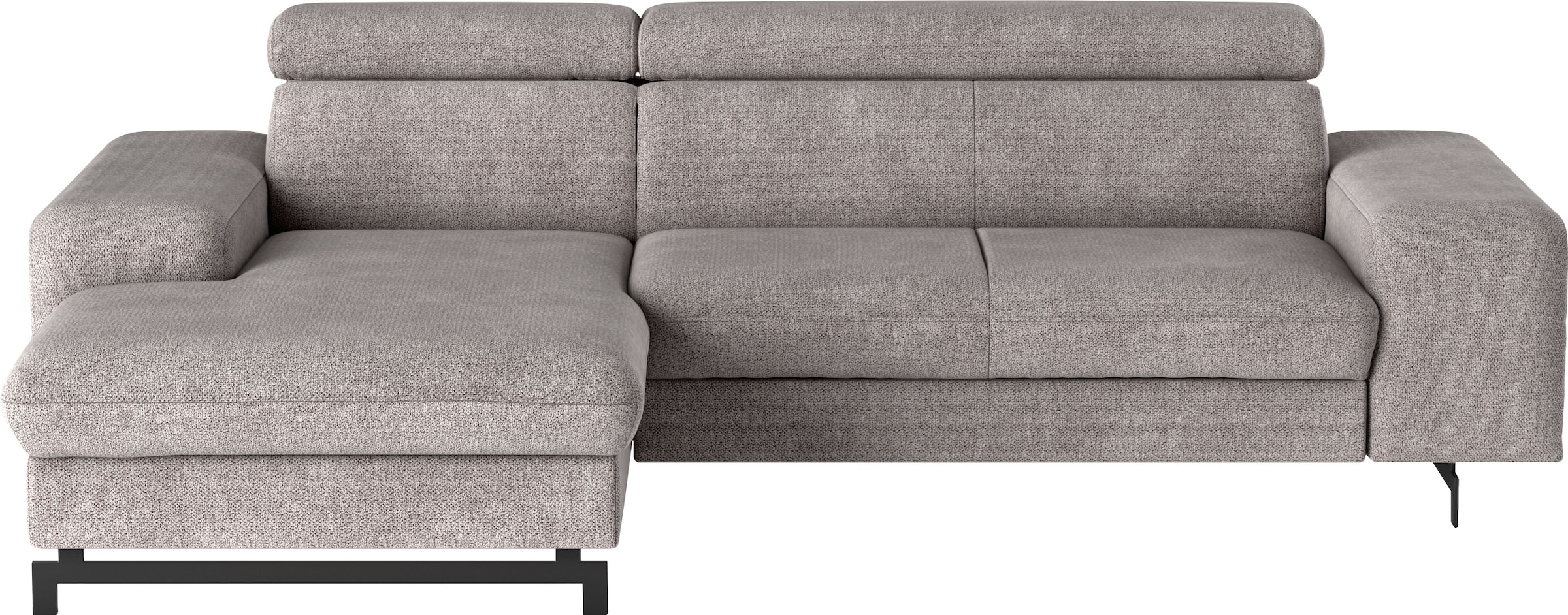 COTTA Ecksofa »Emma L-Form«, mit Kopfteilverstellung, wahlweise mit Bettfunktion & Bettkasten