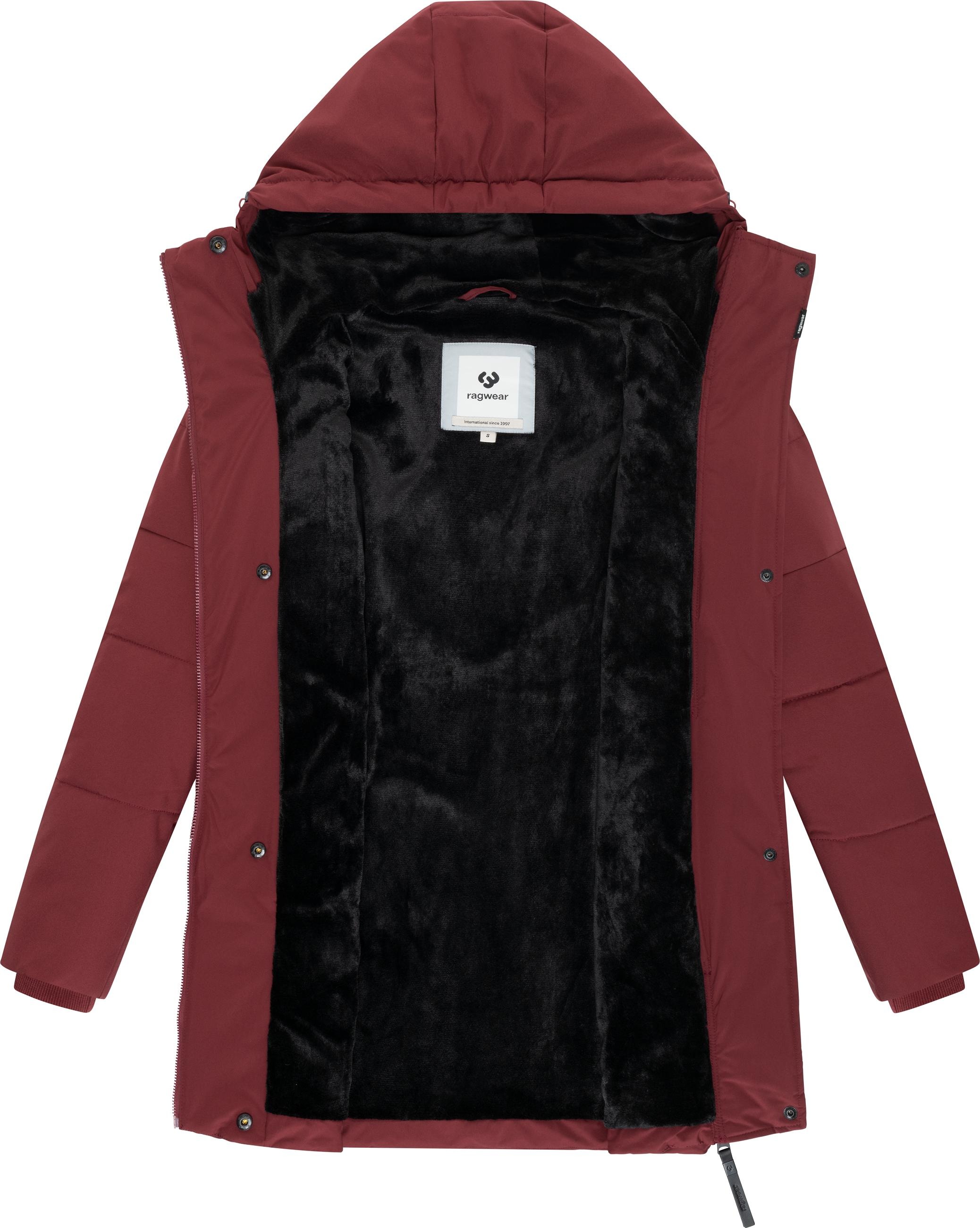 Ragwear Steppmantel »Pevilla YOUMODO«, Wasserdichter Damen Winter gesteppter Kurzmantel