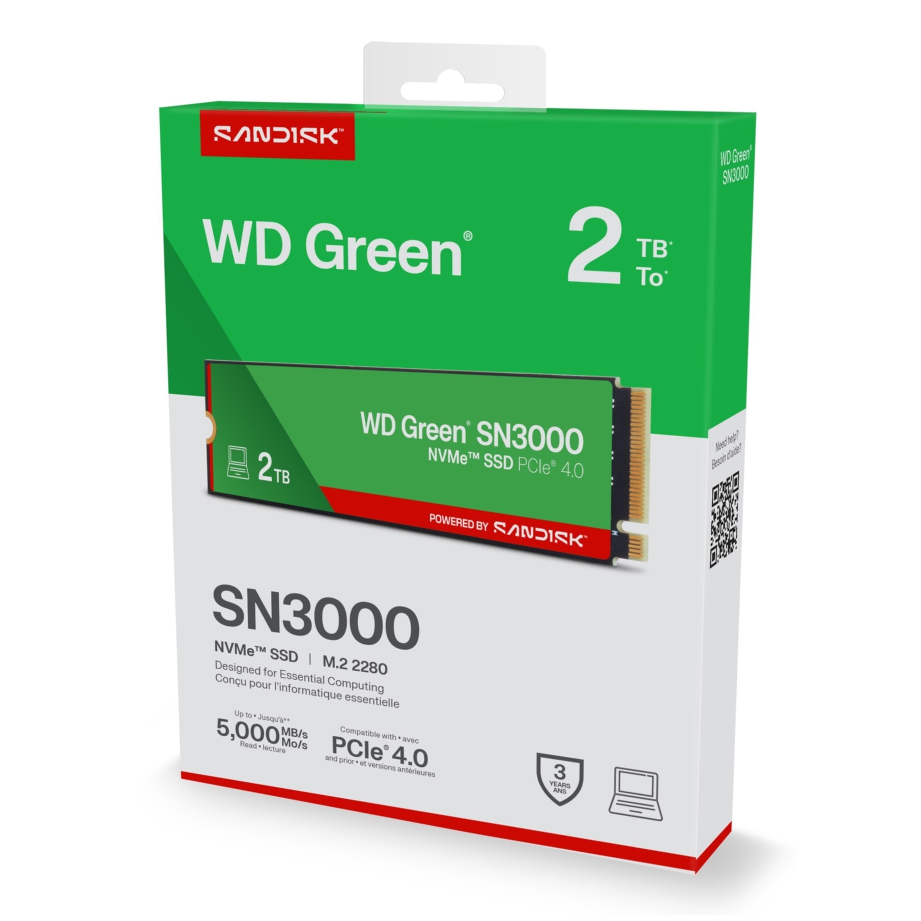 Sandisk interne SSD »WD Green SN3000 NVMe«