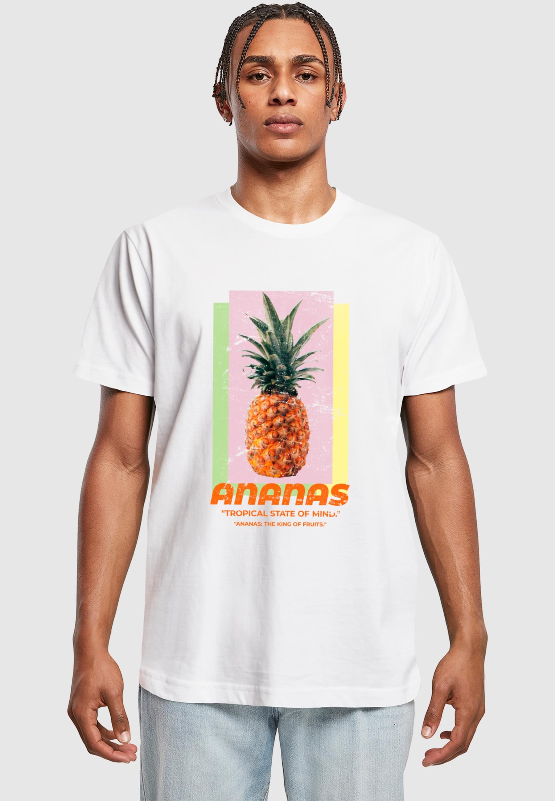 Merchcode T-Shirt »Merchcode Ananas Tee«, (1 tlg.)
