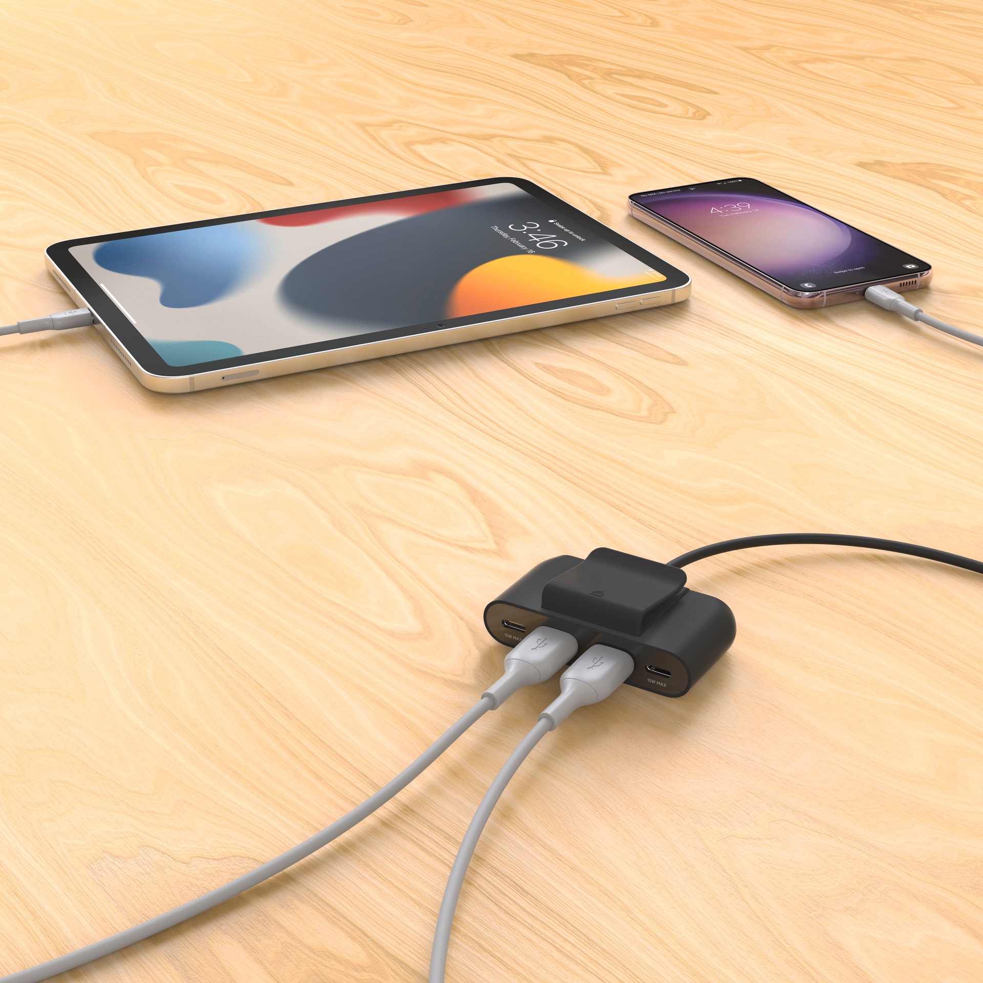 Belkin Smartphone-Dockingstation »BoostCharge 4-Port-USB-Splitter«