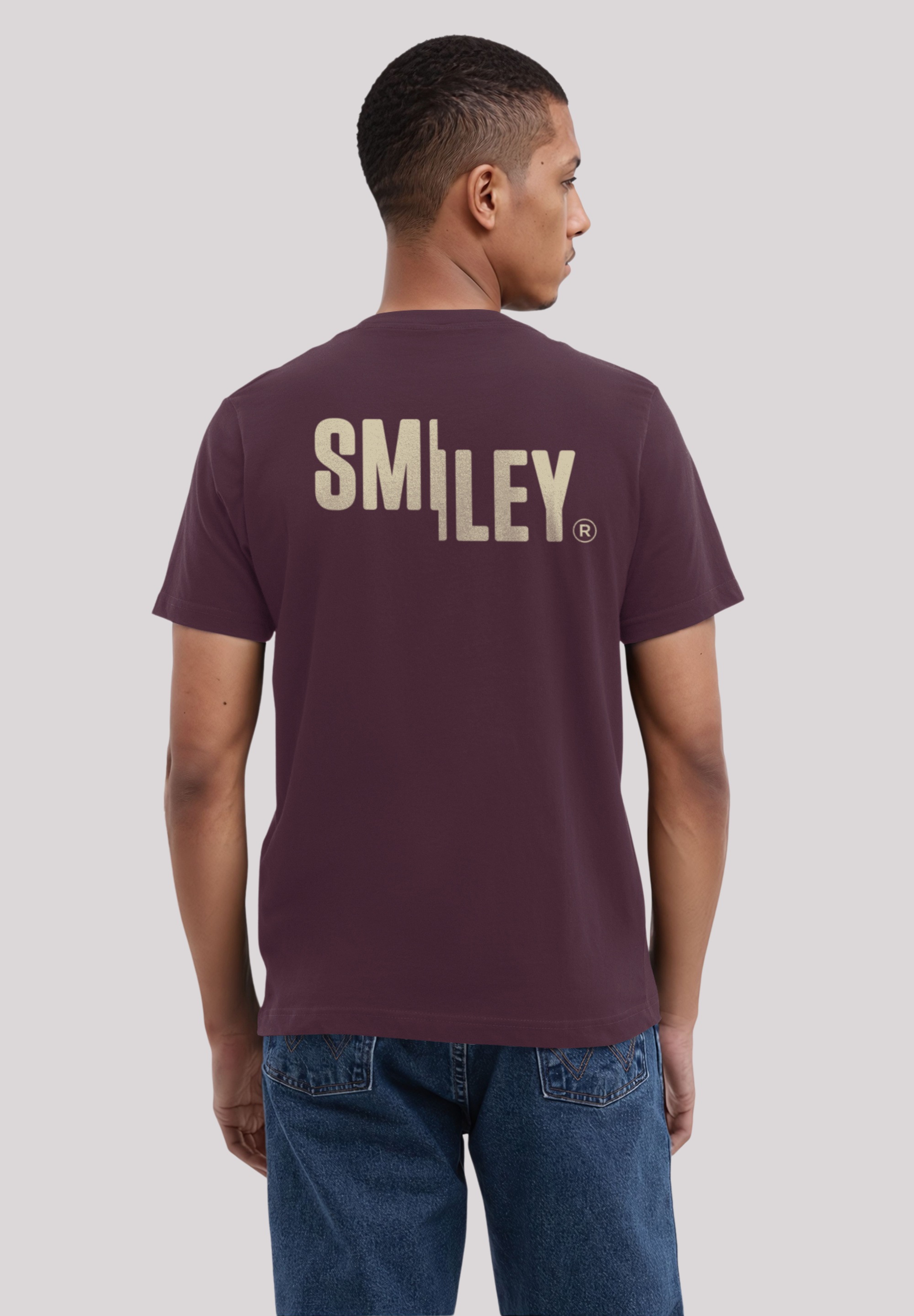 F4NT4STIC T-Shirt »Smiley Icon Light«, Premium Qualität