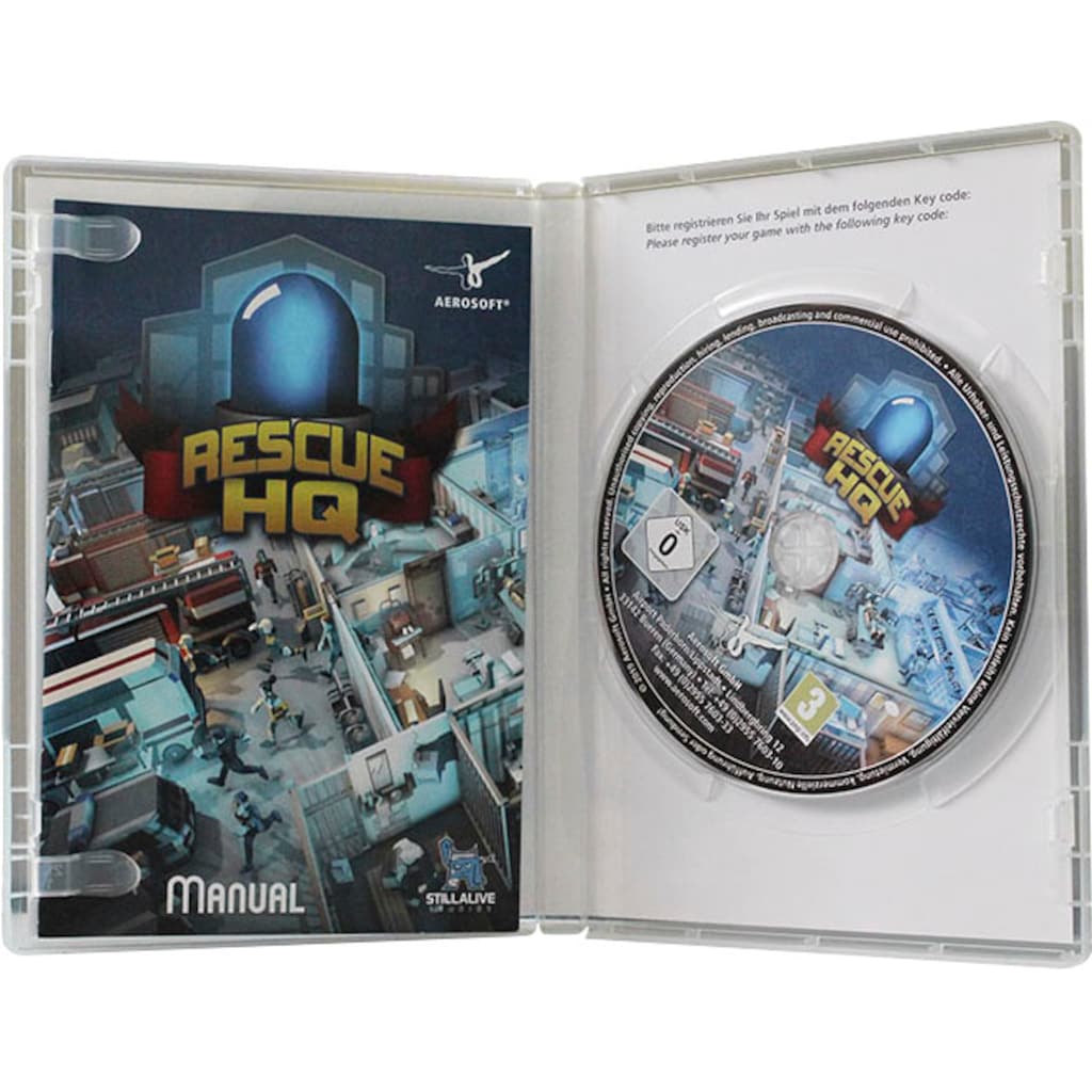 aerosoft Spielesoftware »Der Blaulicht Tycoon-Rescue HQ«, PC