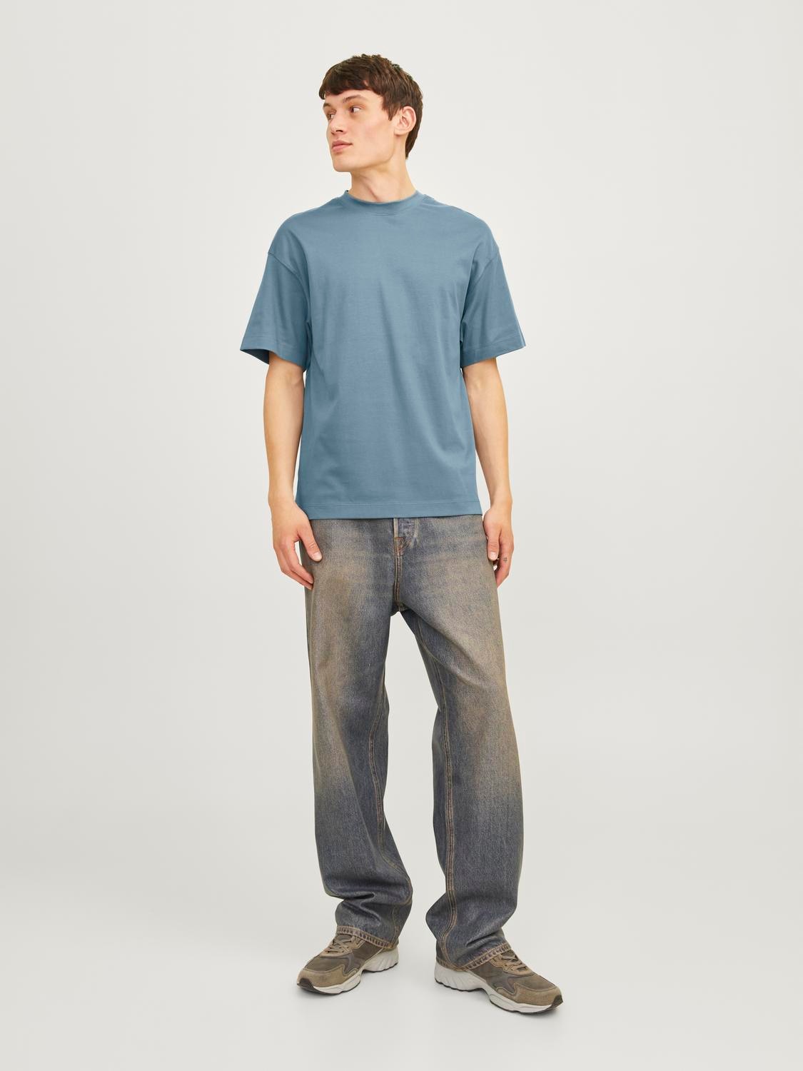 Jack & Jones Rundhalsshirt »JJEURBAN EDGE TEE SS O-NECK NOOS«, mit Rundhalsausschnitt